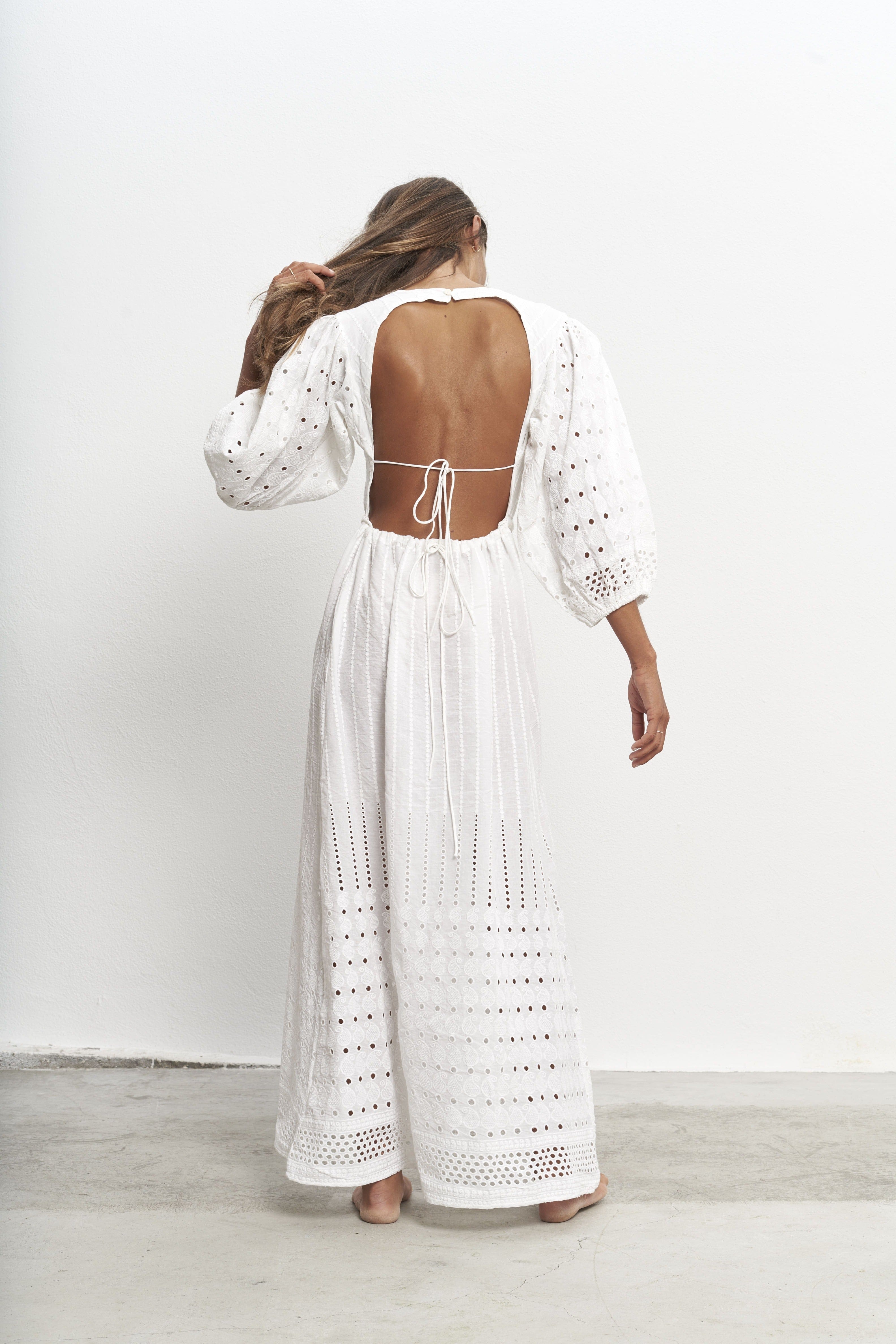 Bruna White Dress