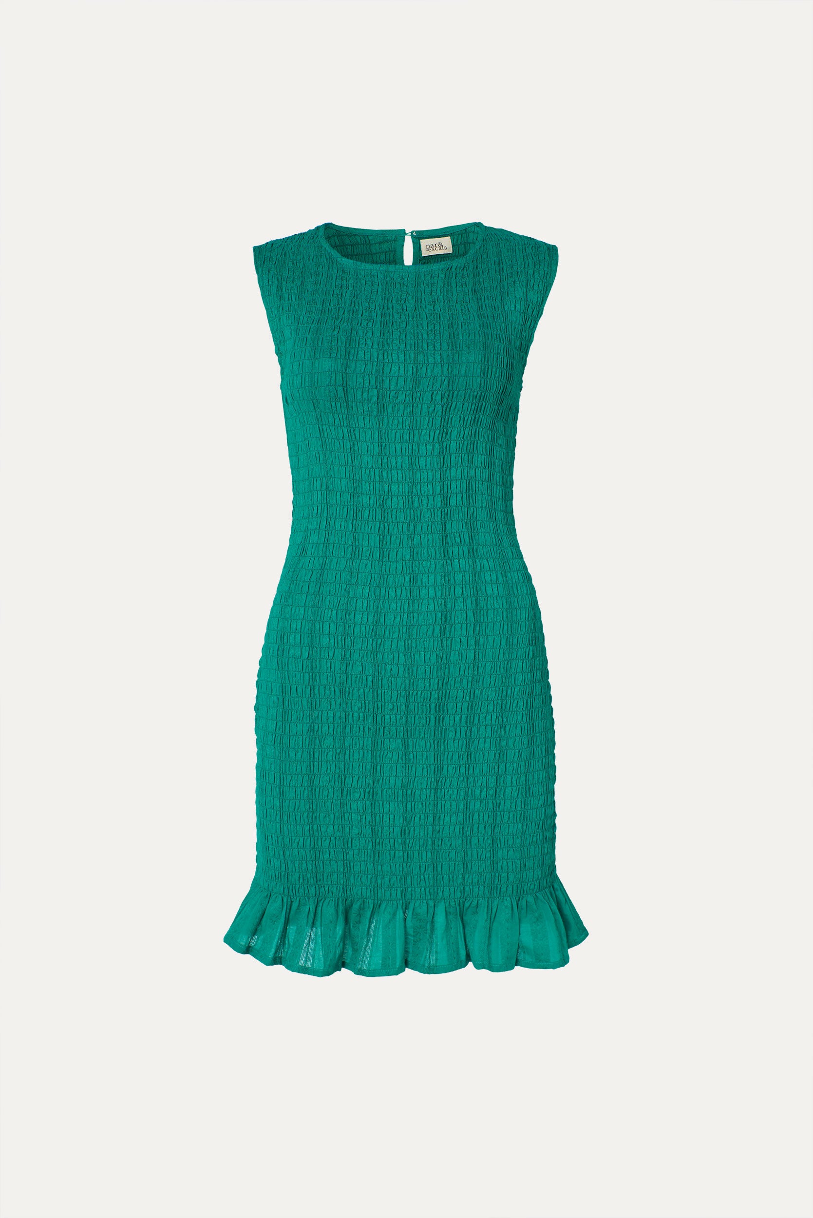 Adrie Short Dress Green