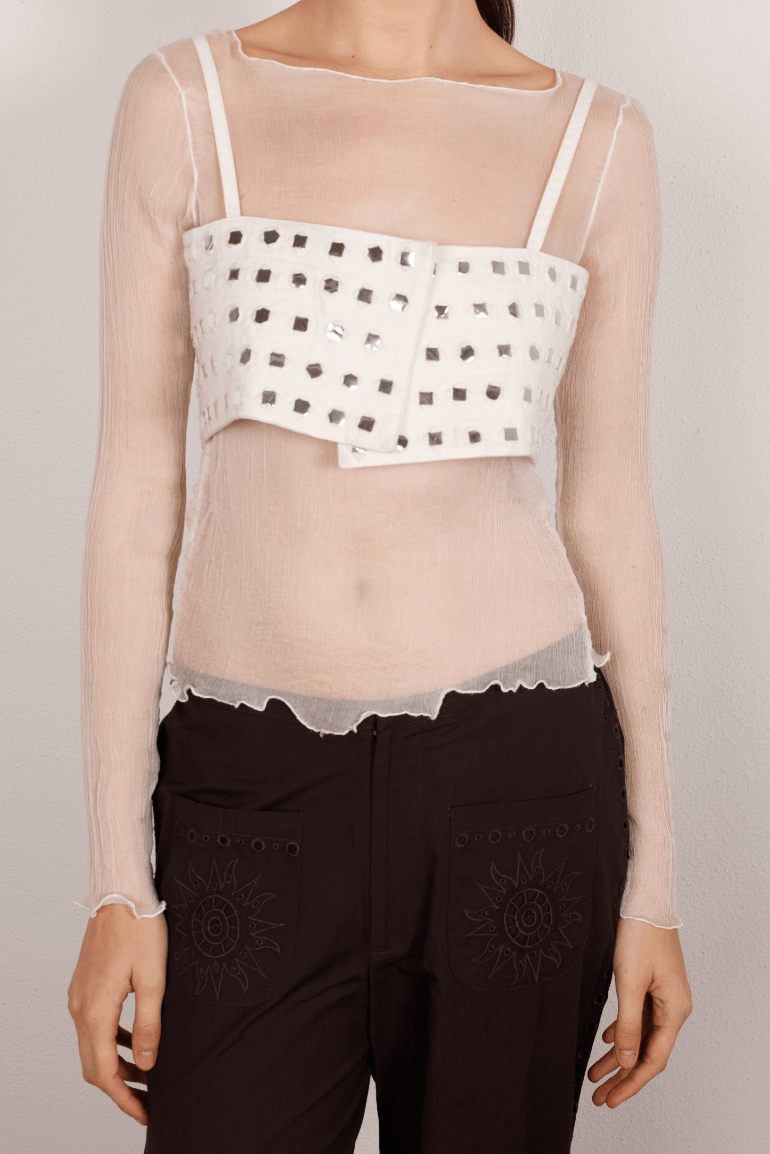 Indira White Top
