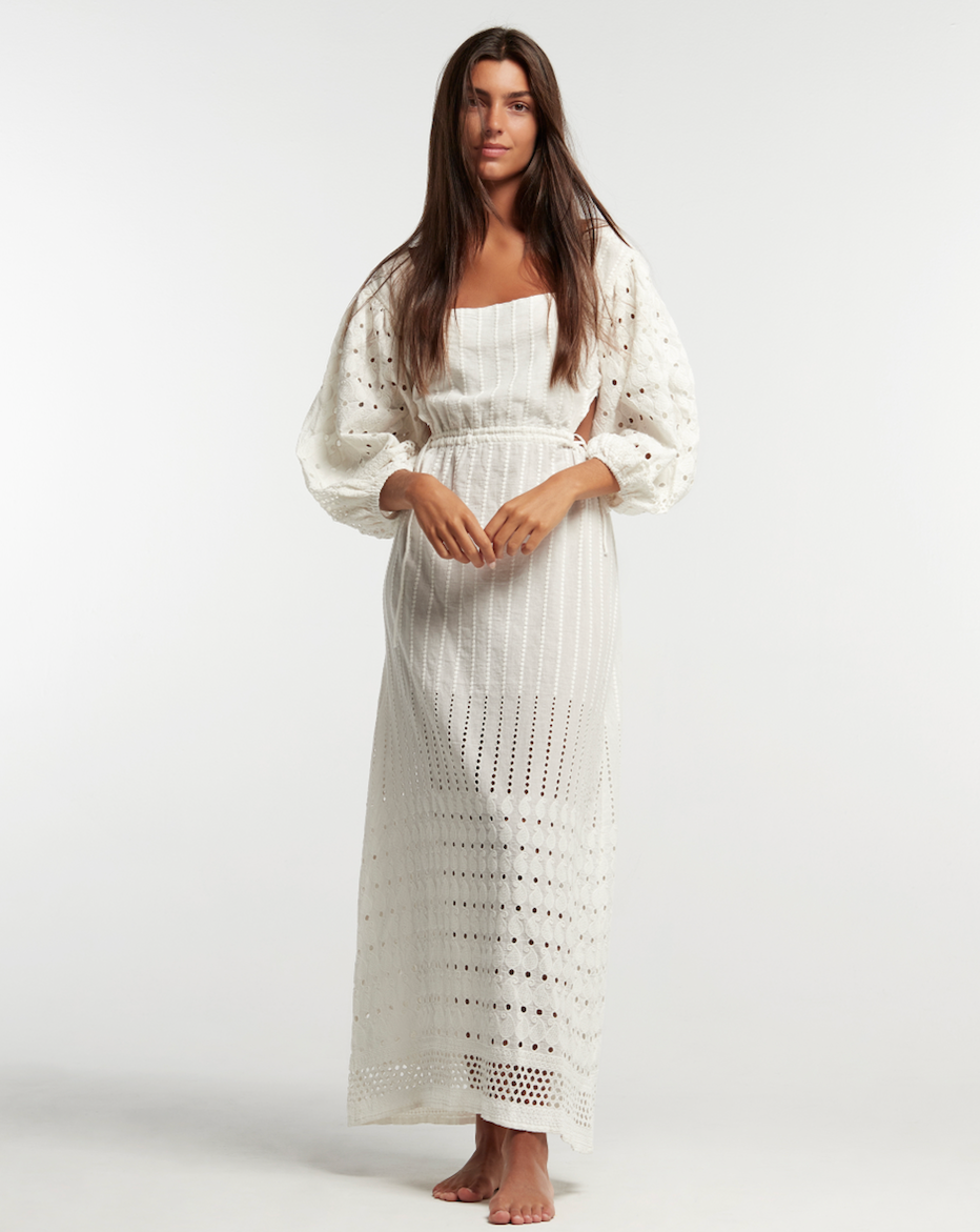 Bruna dress white
