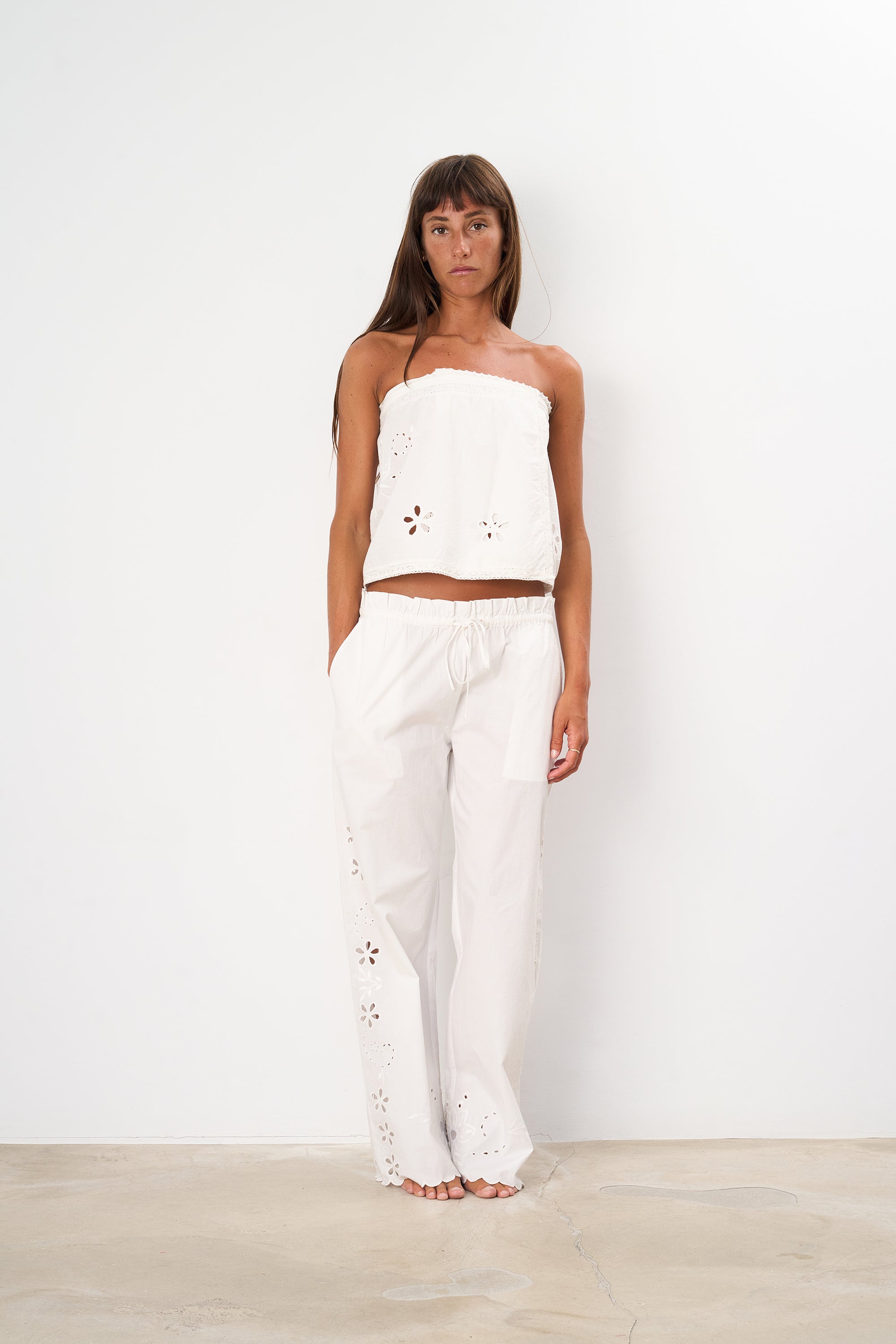 Margarita Pants White