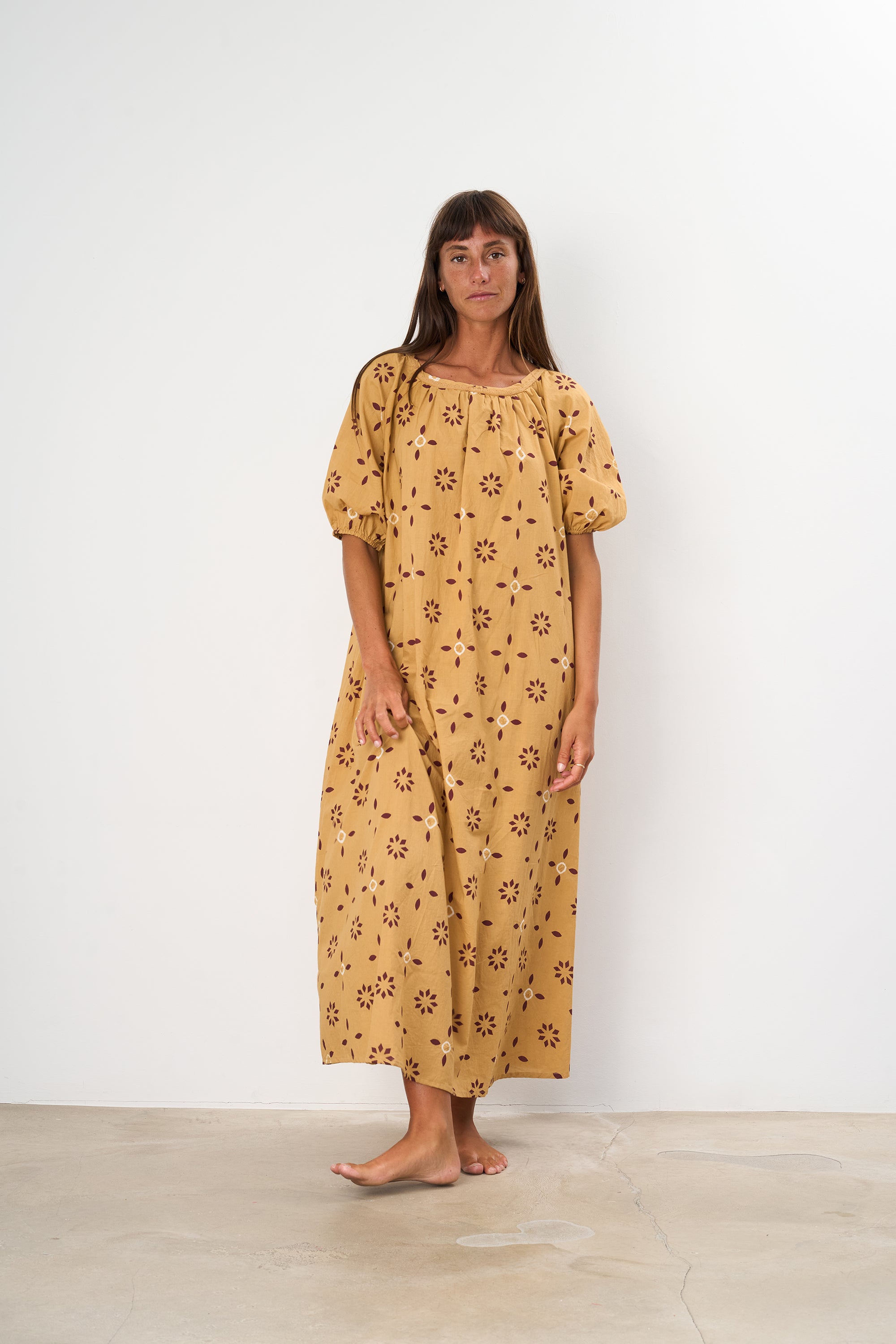 Romance Dress Camel