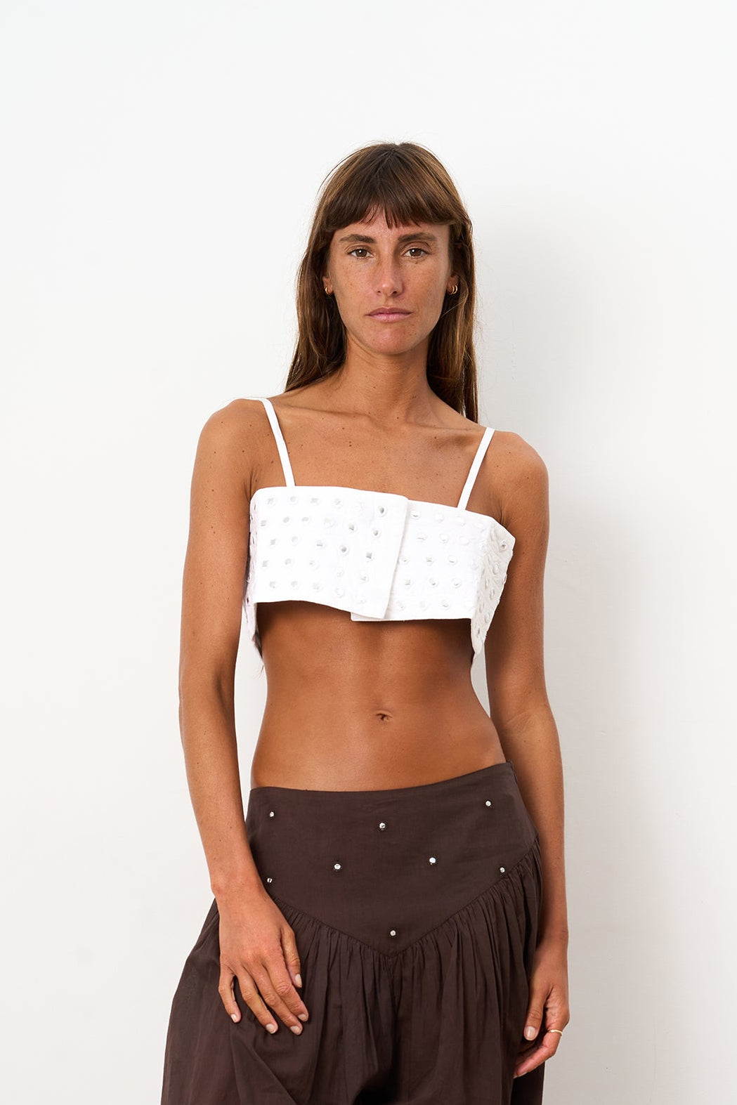 Indira White Top