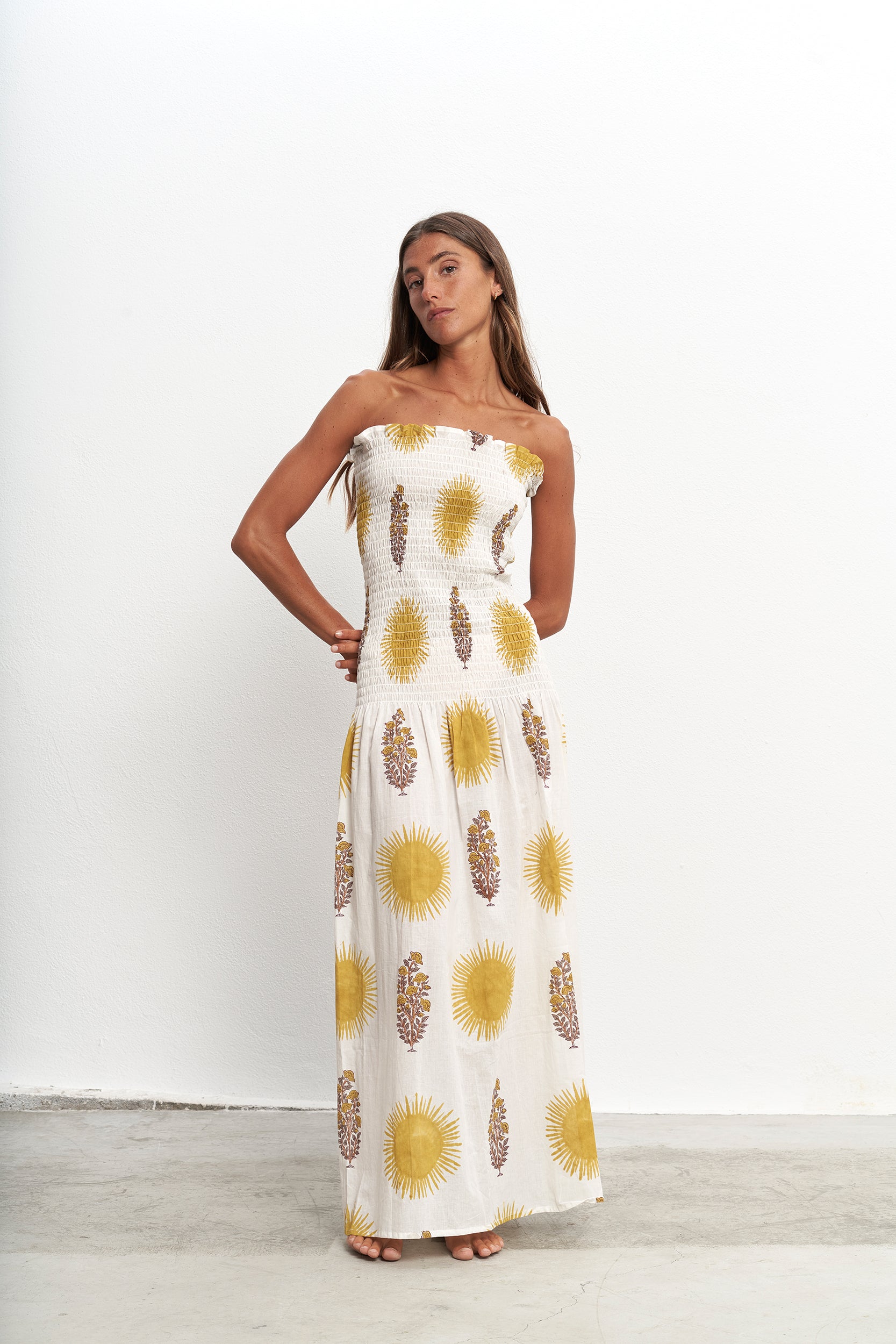 Mafalda Strapless Dress