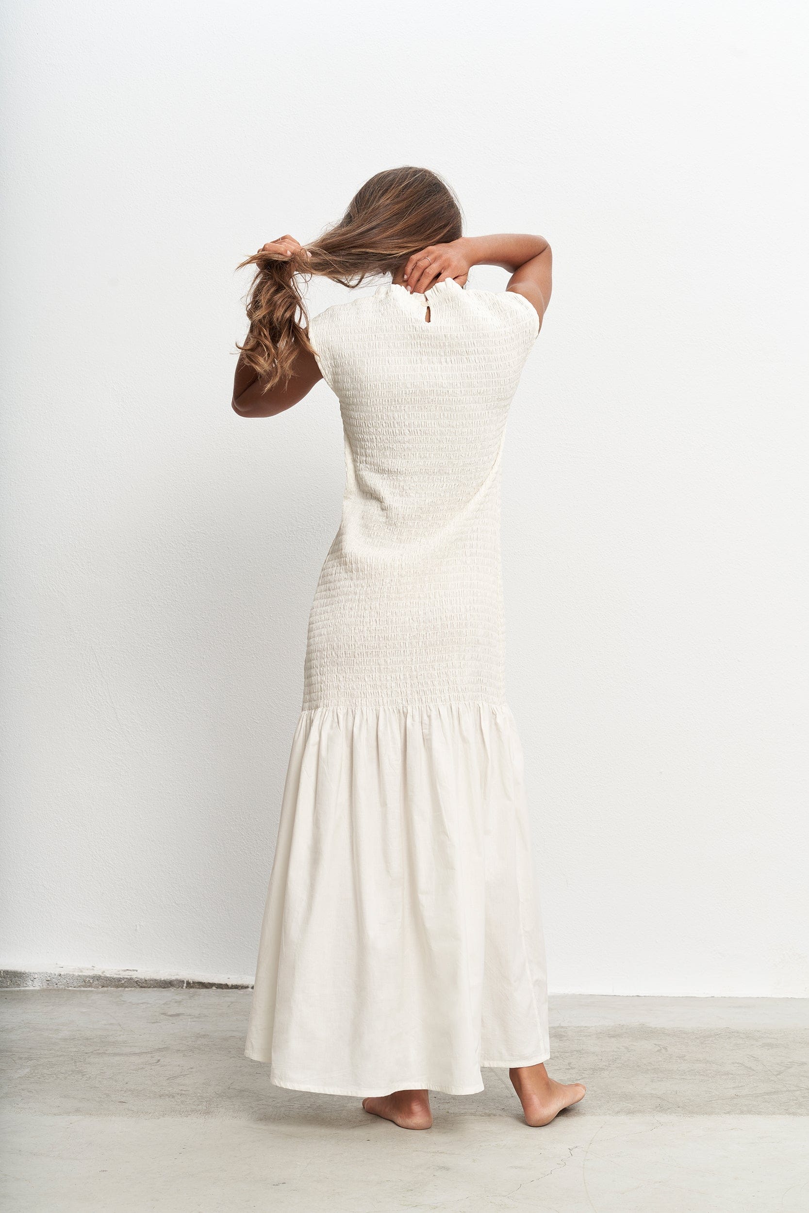 Emma White Dress
