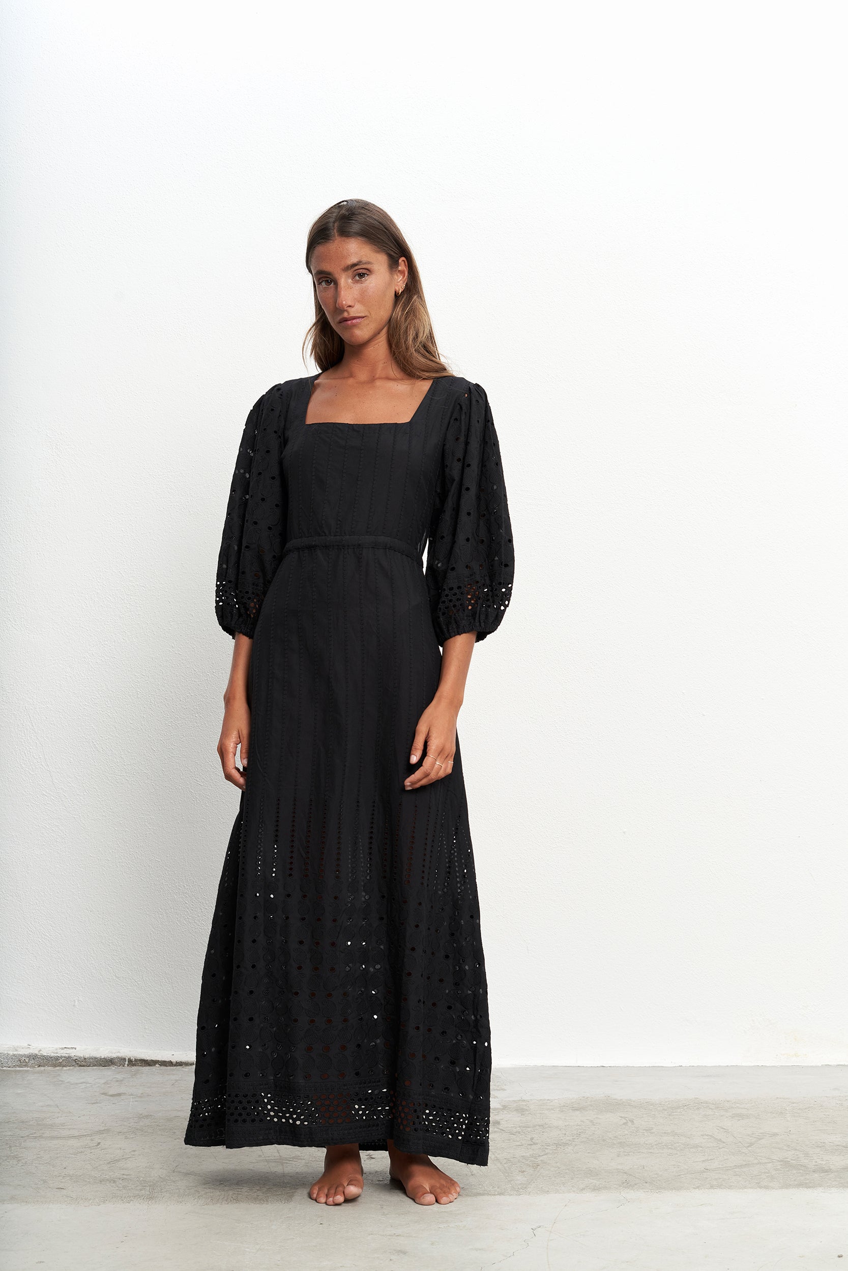 Bruna Black Dress