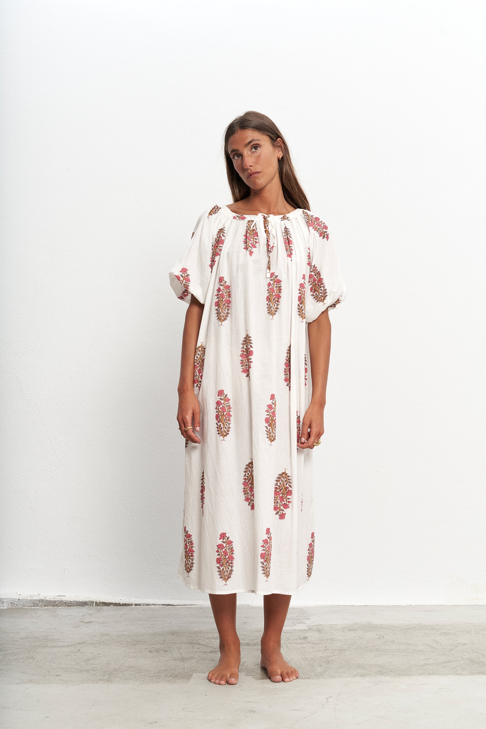 JUSTINA PINK DRESS