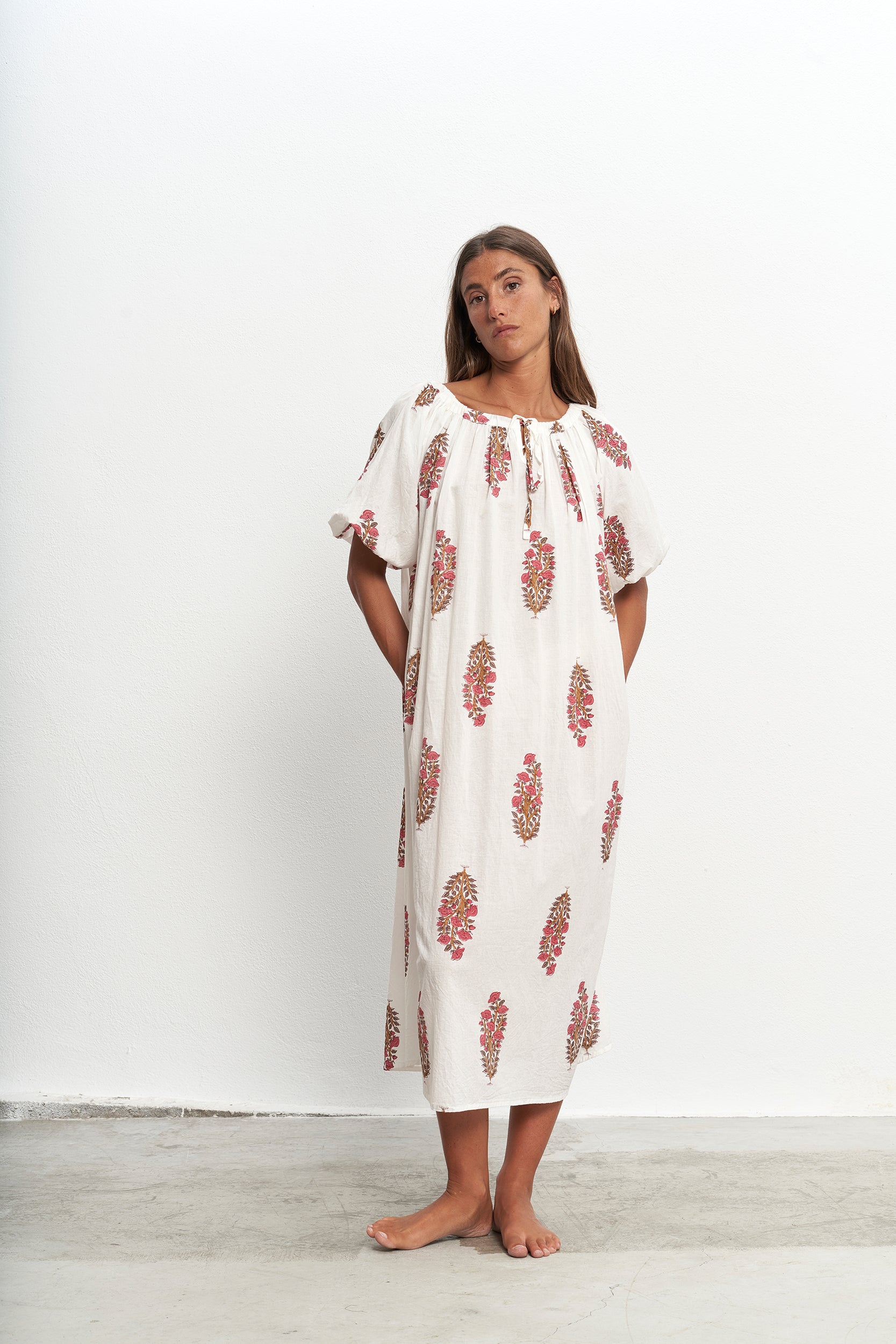 JUSTINA PINK DRESS