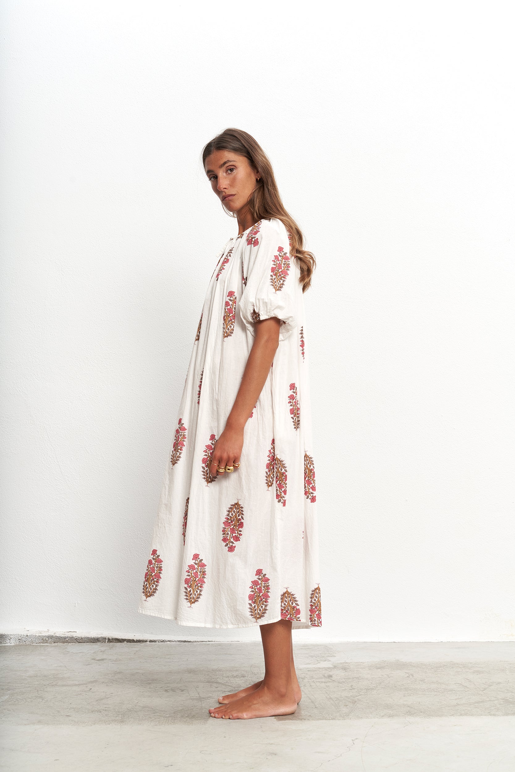 JUSTINA PINK DRESS