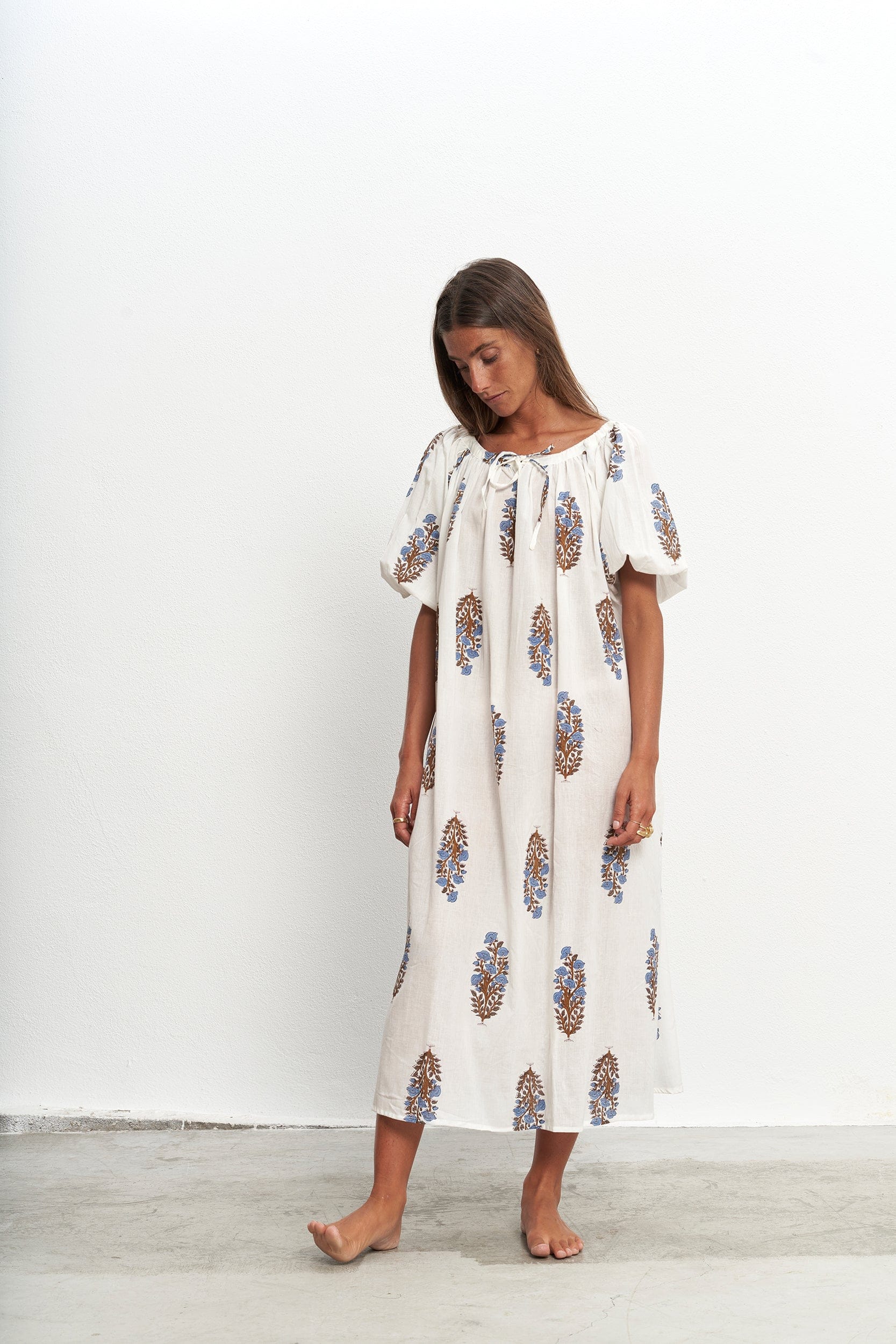 Justina Blue Dress