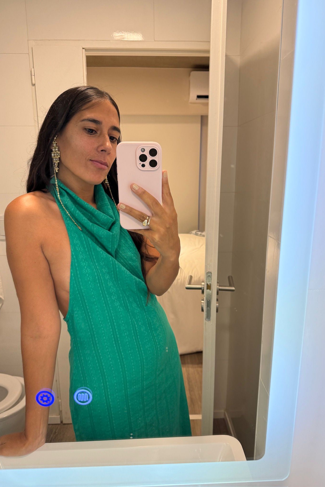 Adrie Dress Green