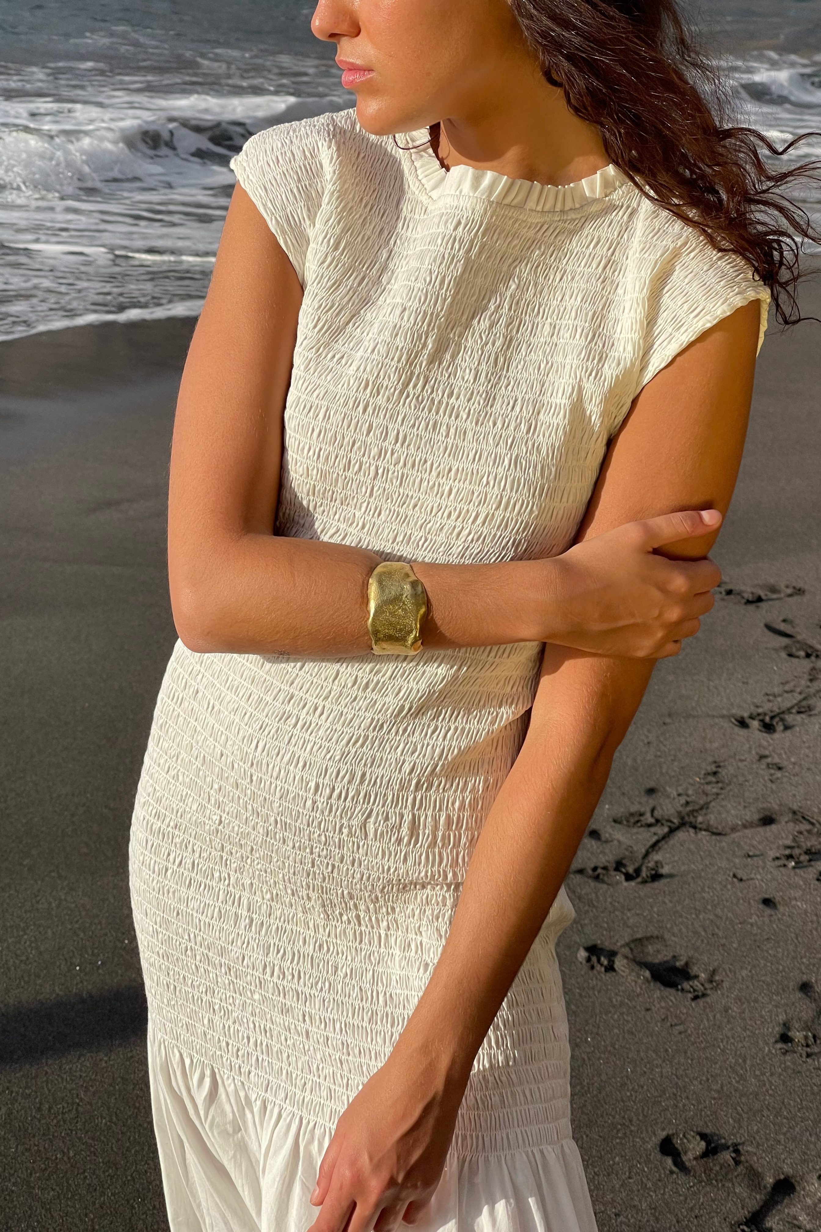 Emma White Dress
