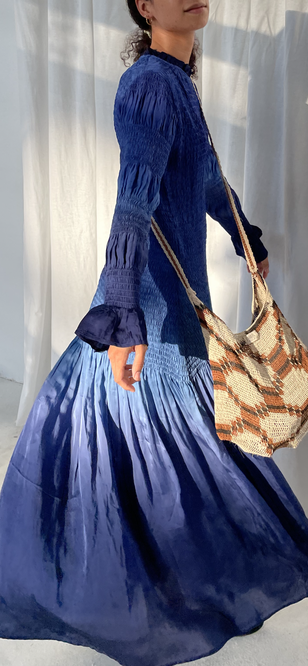 LEANDRA BLUE DRESS