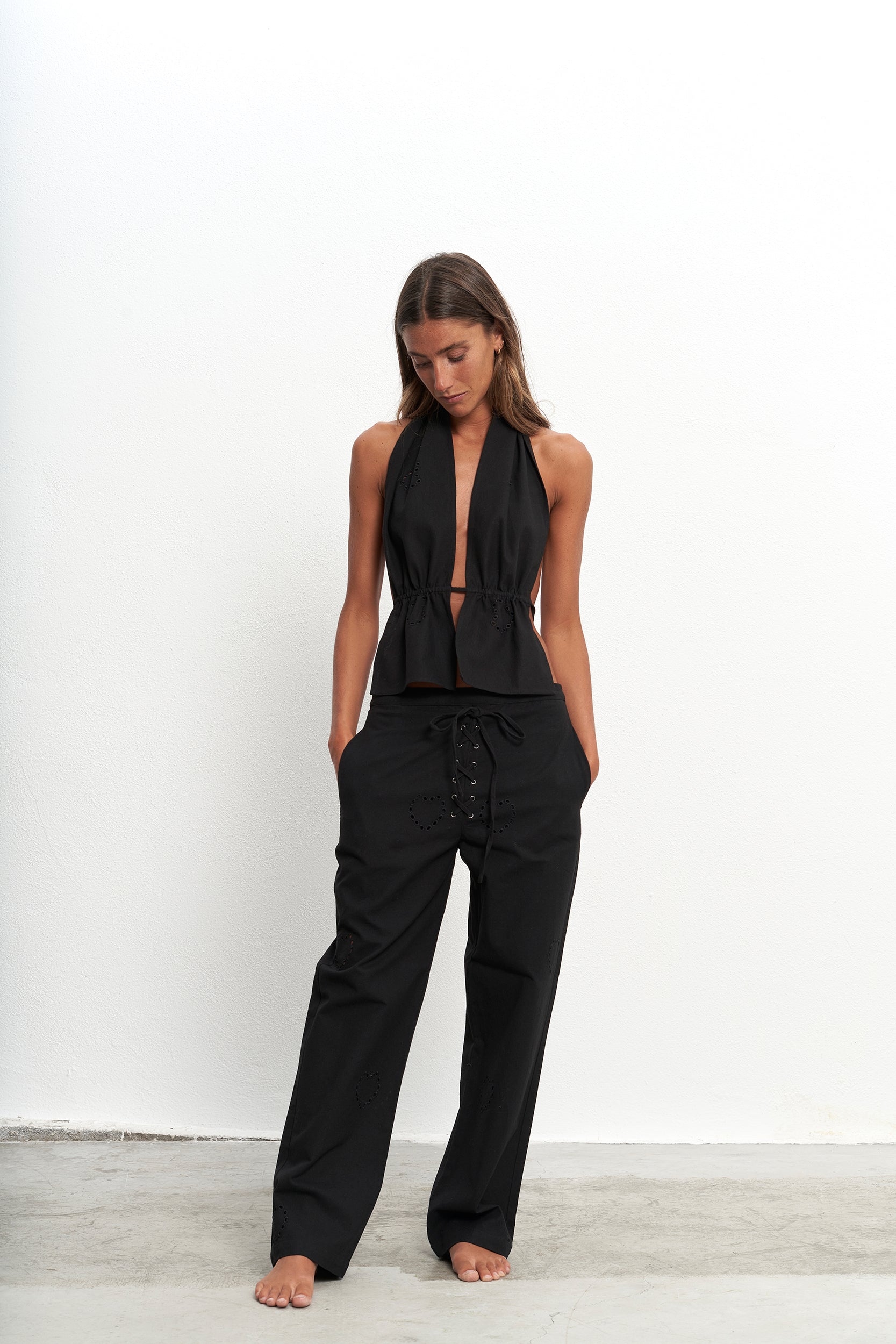 RAFAELA BLACK PANTS