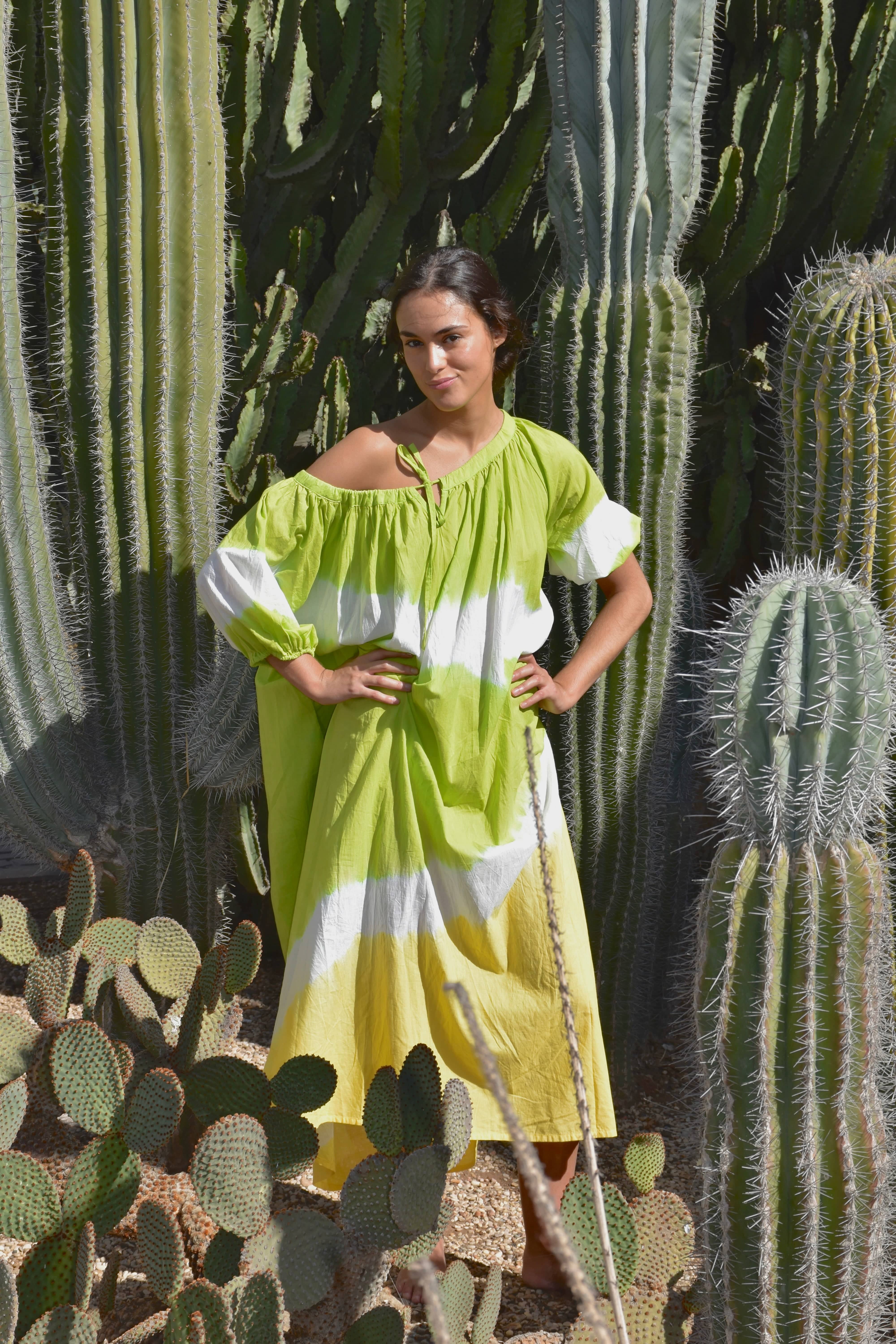 Lima Tie Dye Dress