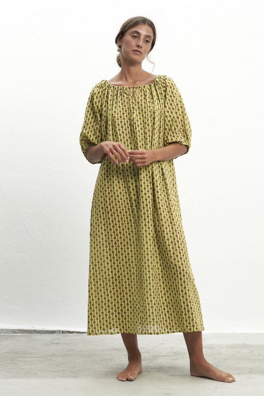 ISA GREEN DRESS