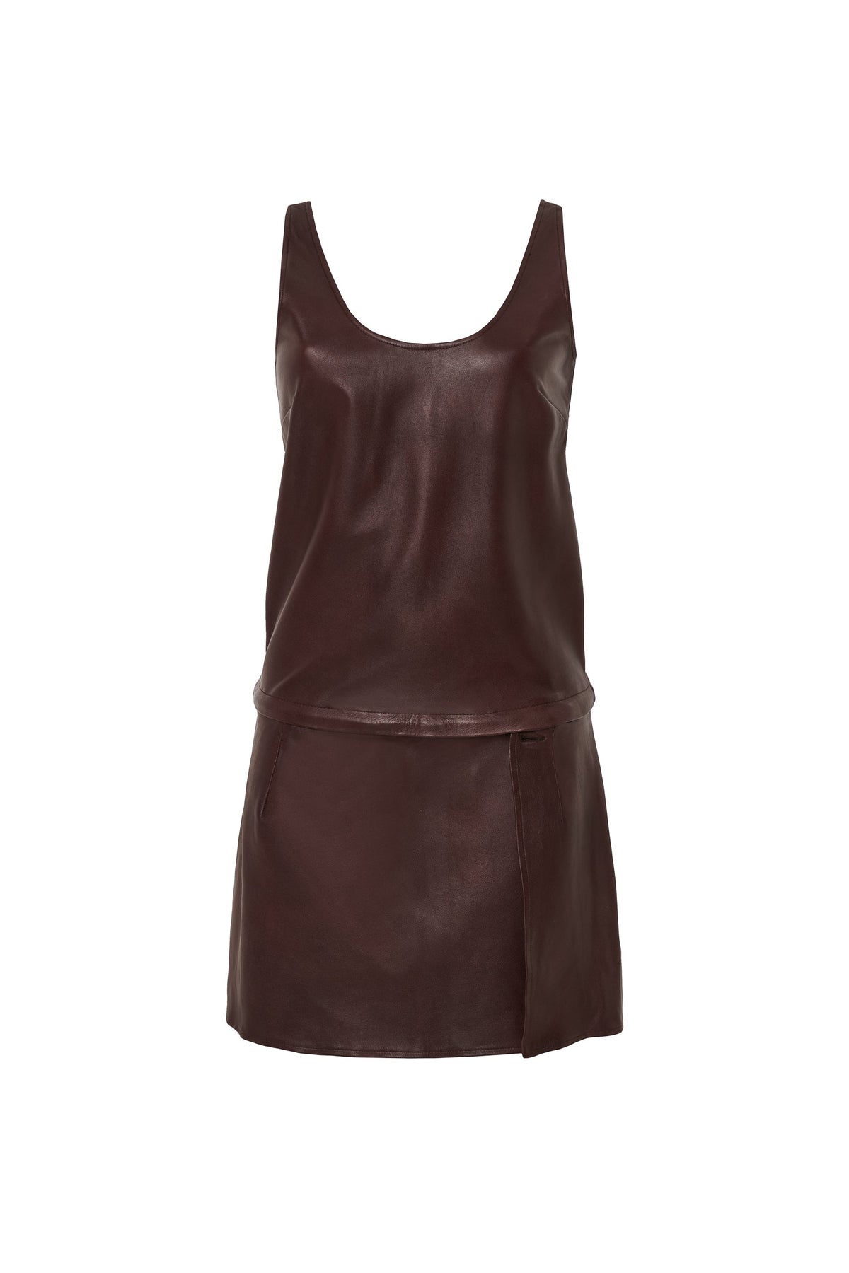 Indira Leather Dress