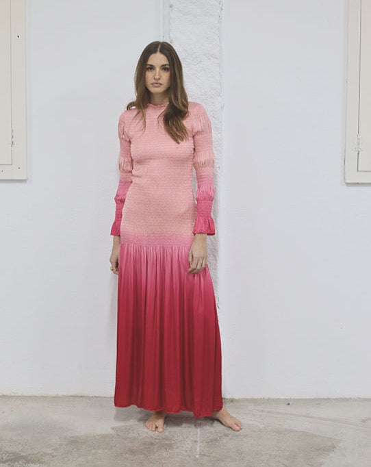 LEANDRA PINK DRESS