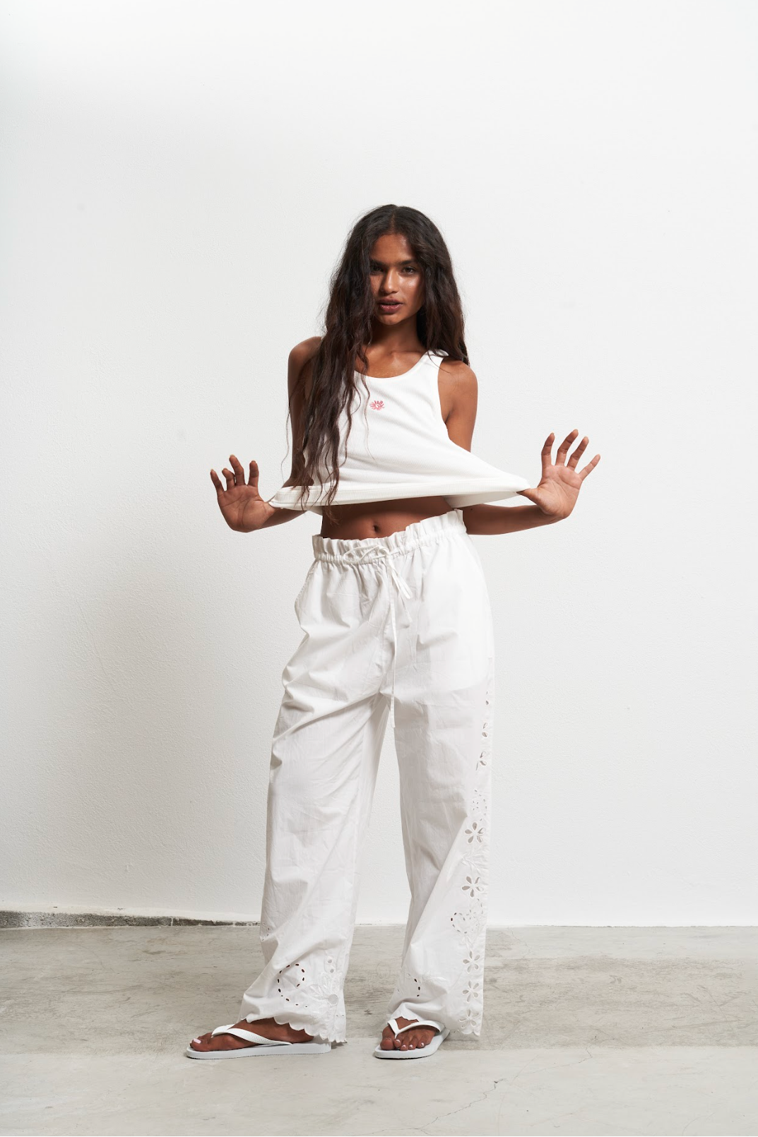 Margarita Pants White