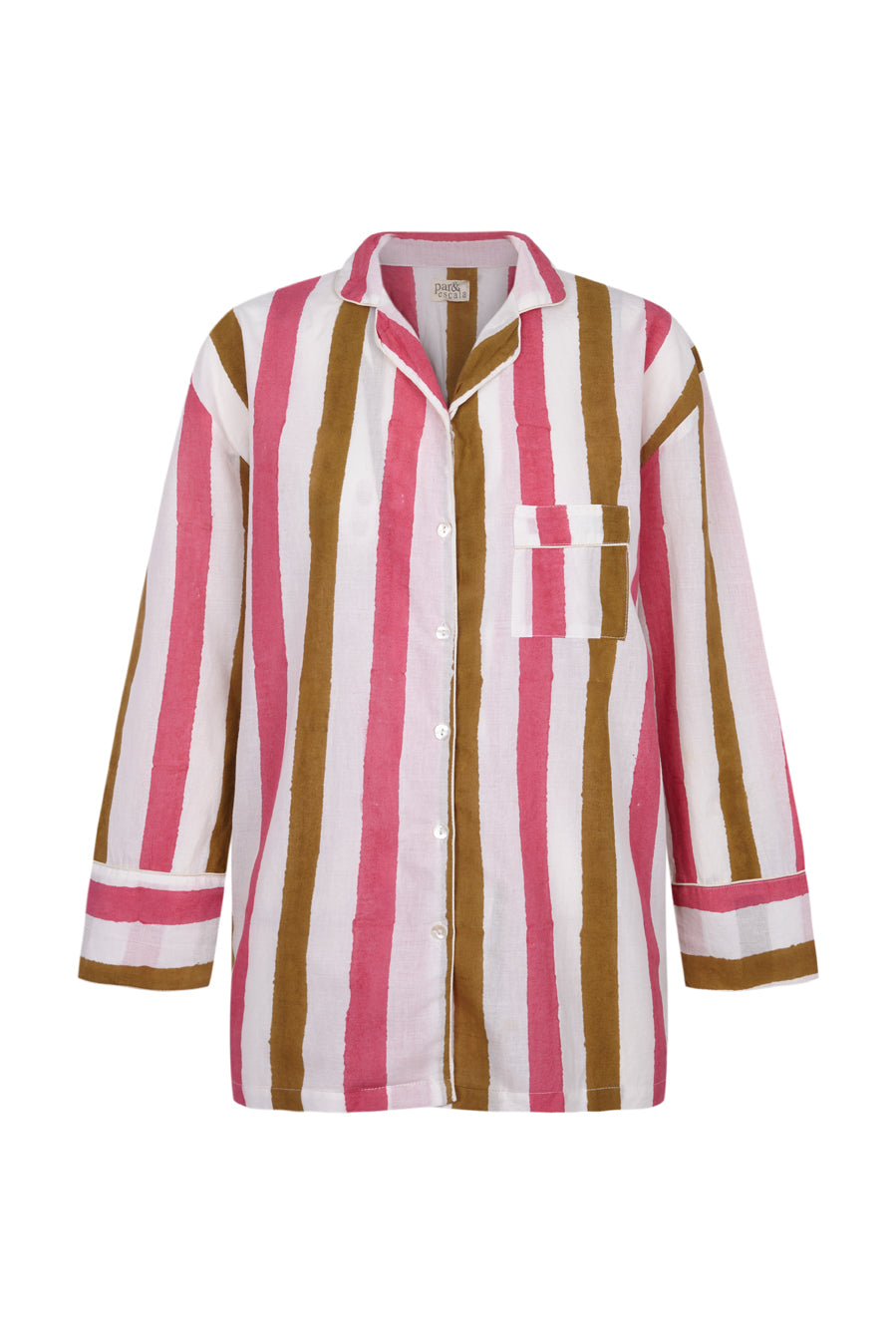 Pijama Par y escala pink