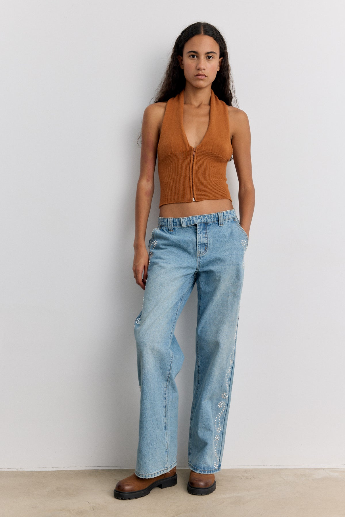 Flor Terracota Top