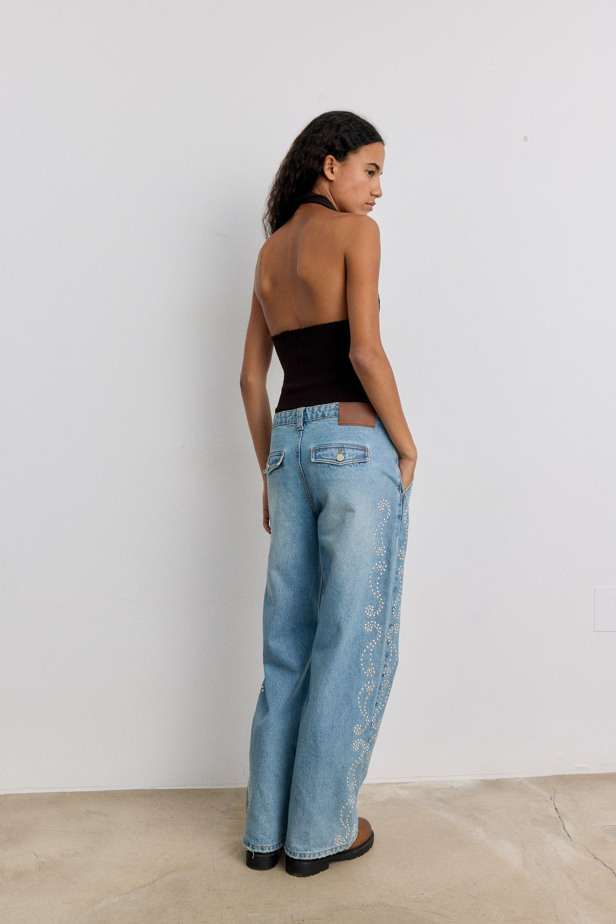 Flor Brown Top