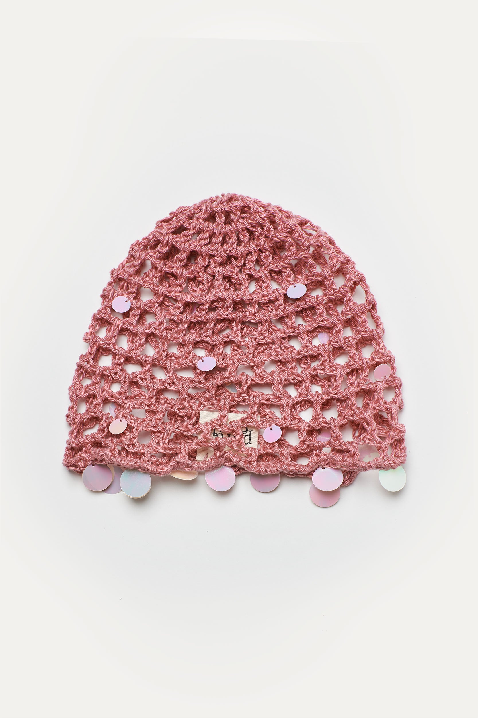 Pink Sequins Hat