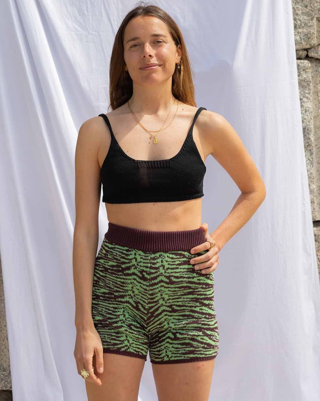 Zanzibar Short Brown-Green