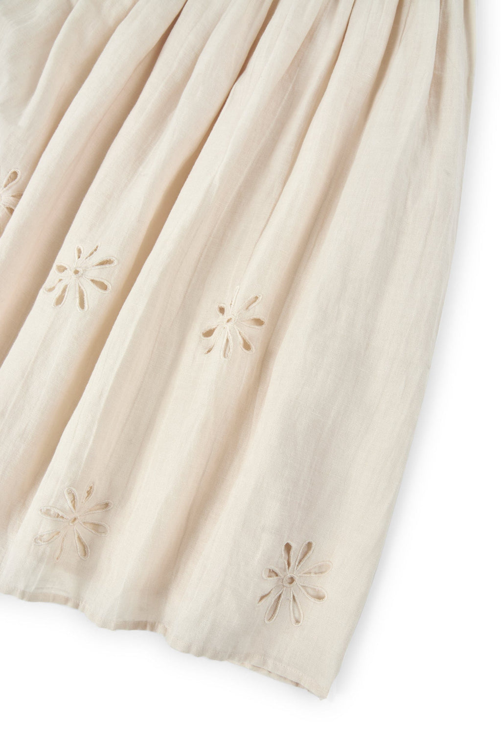 Alma White Skirt