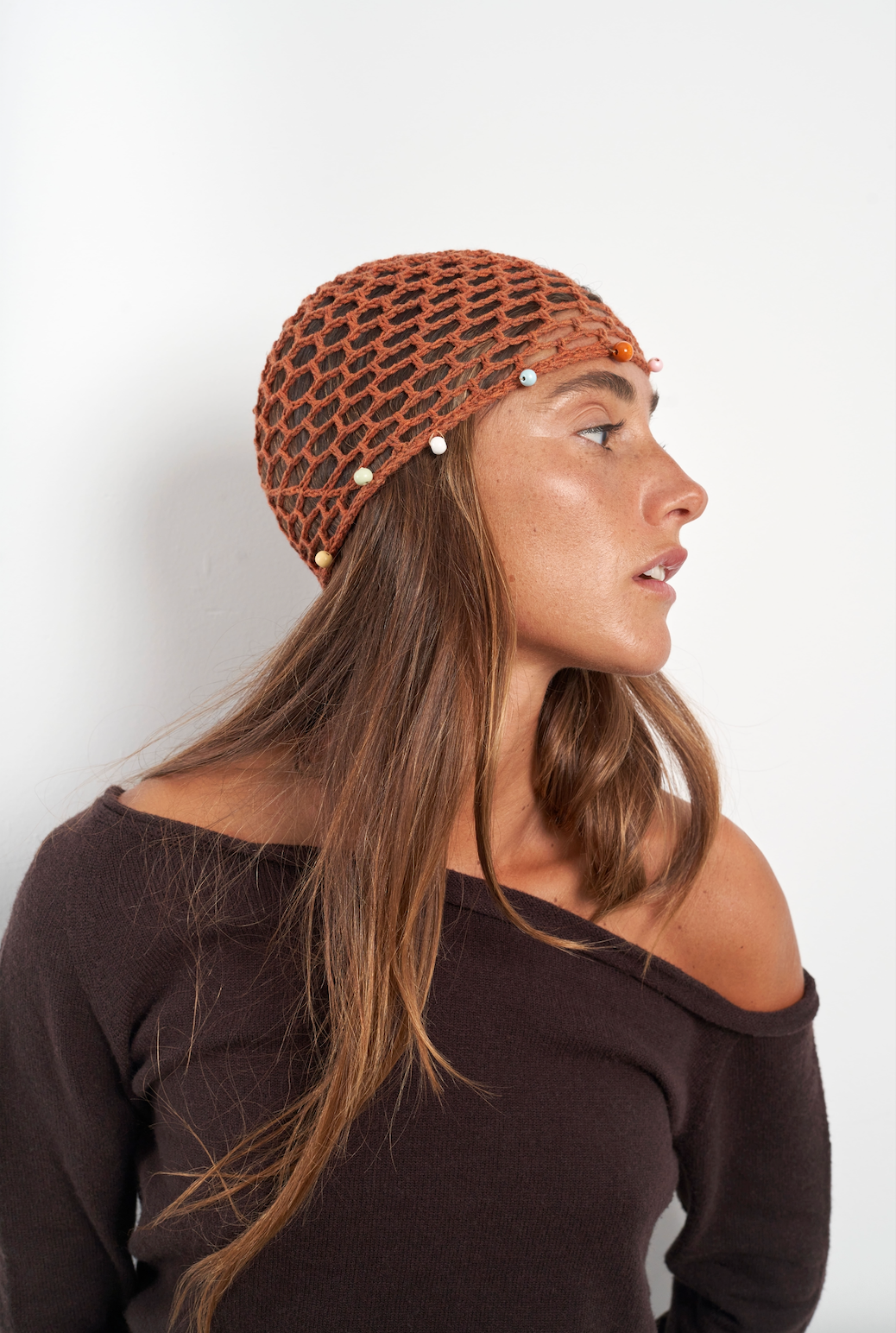 WOOL TERRACOTA HAT