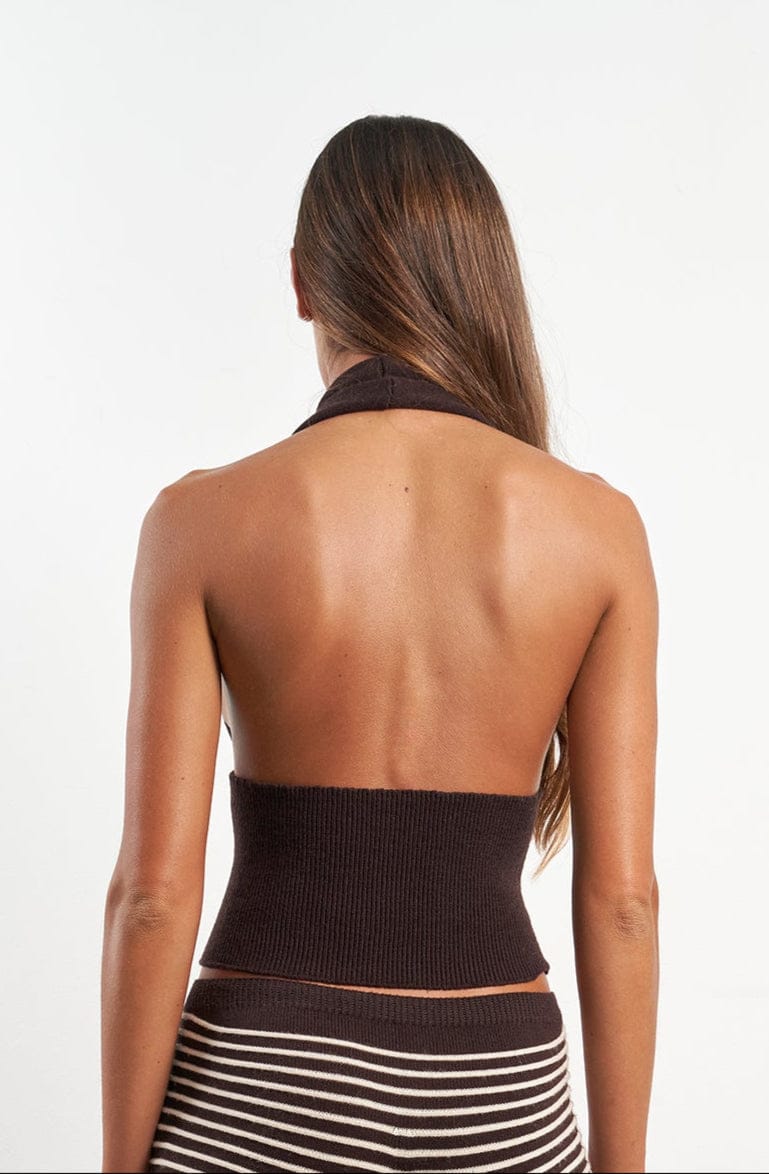 Flor Brown Top