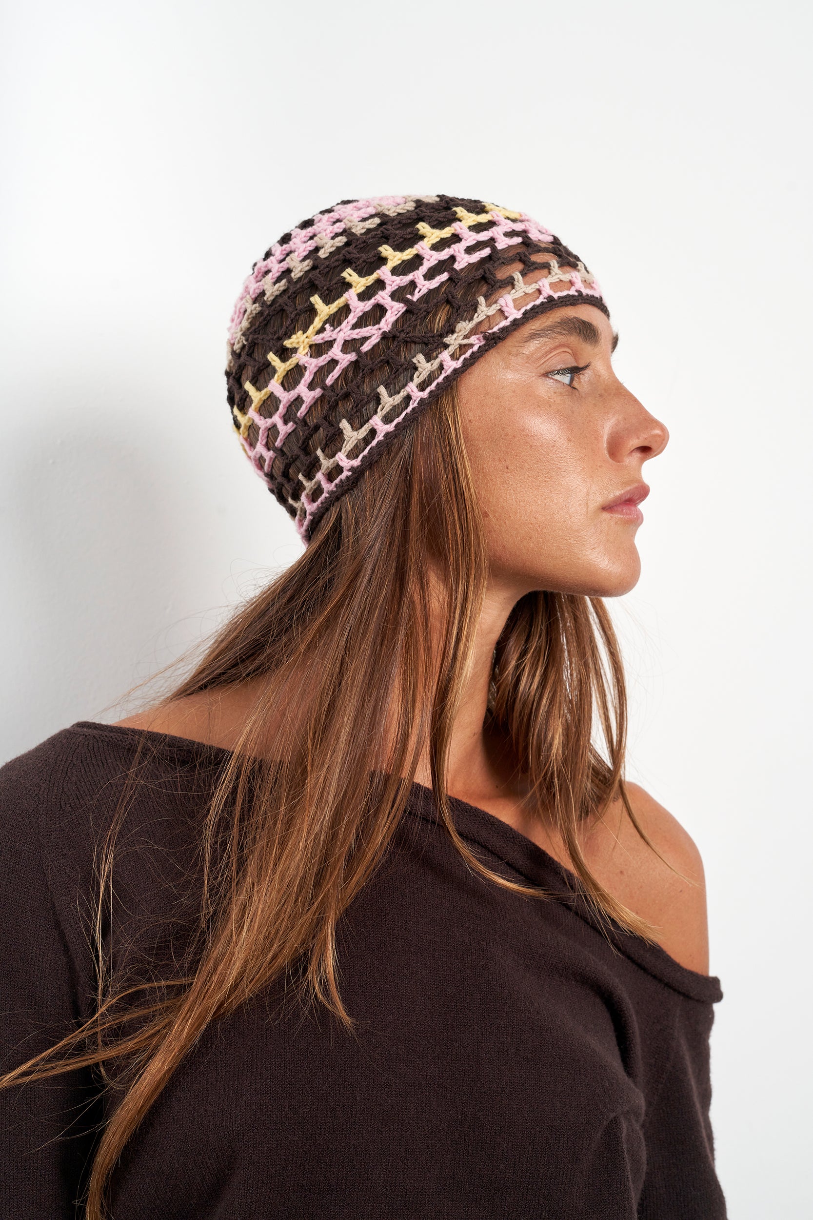 Wool Tricolor Hat