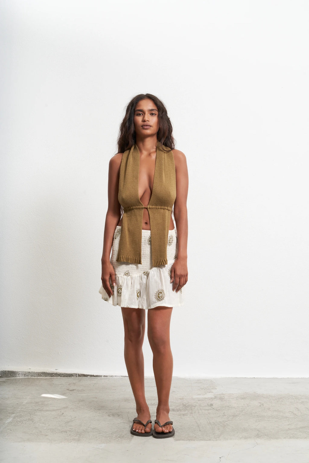 Olo Top Khaki