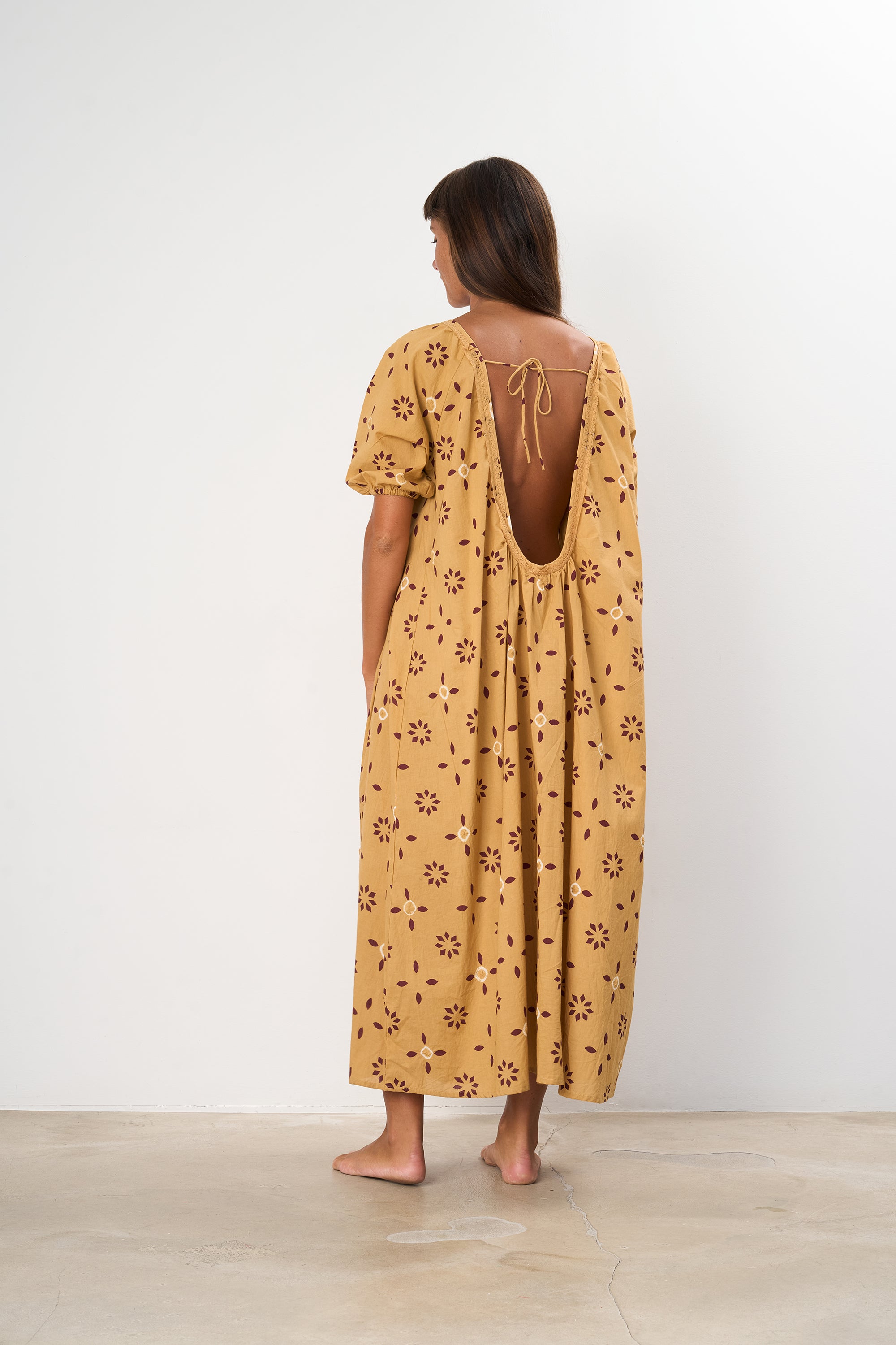 Romance Dress Camel
