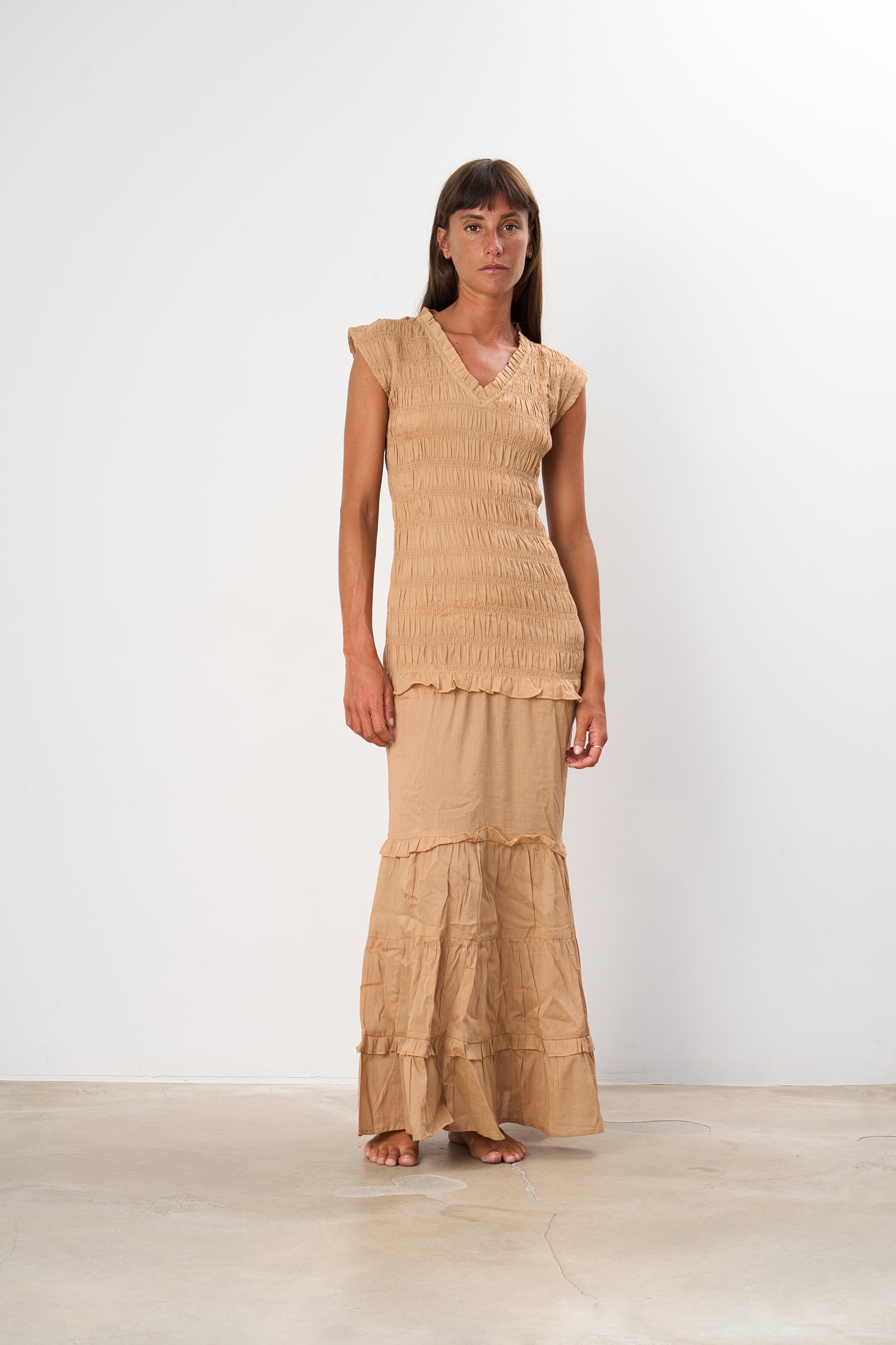 Camel Cami Dress