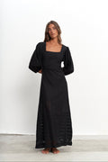 Bruna Black Dress