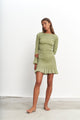 Leandra Green Dress