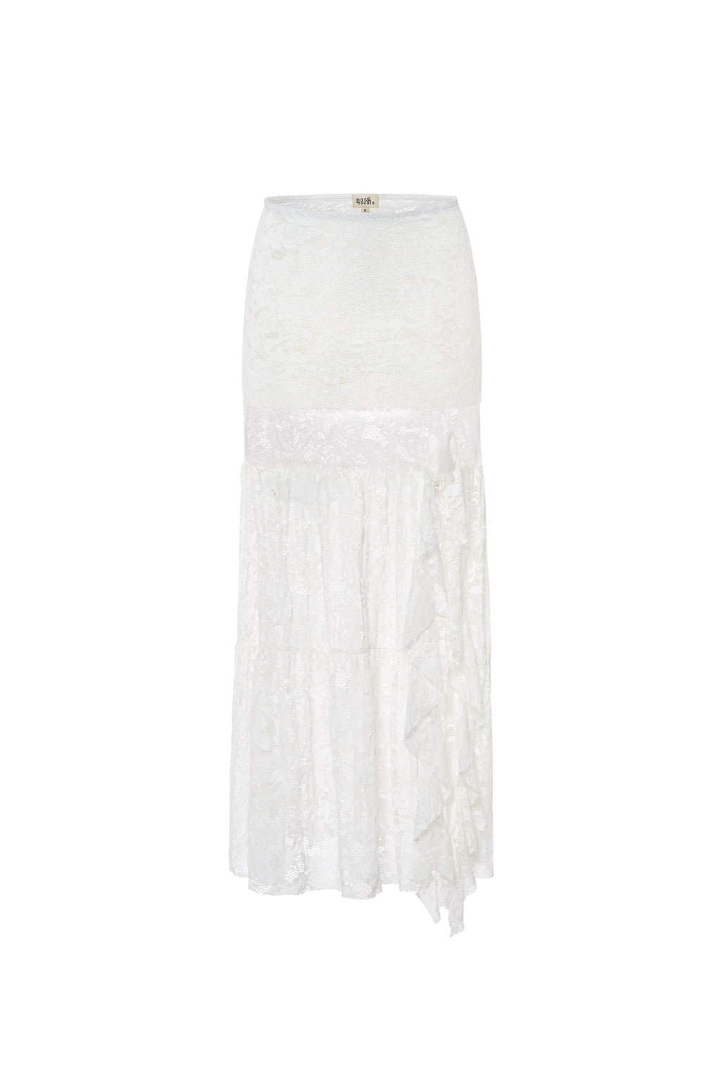 Nora White Skirt