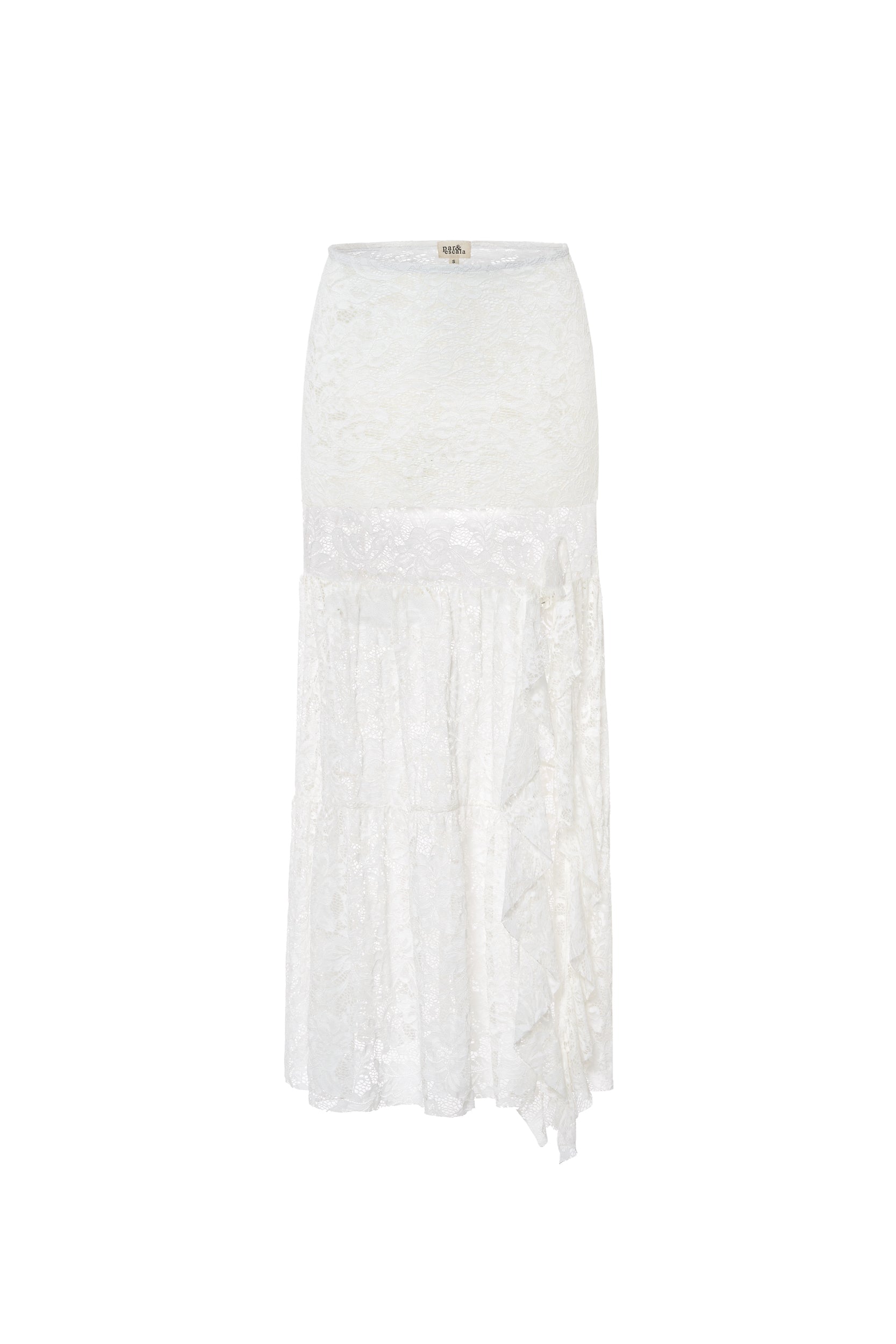 Nora White Skirt