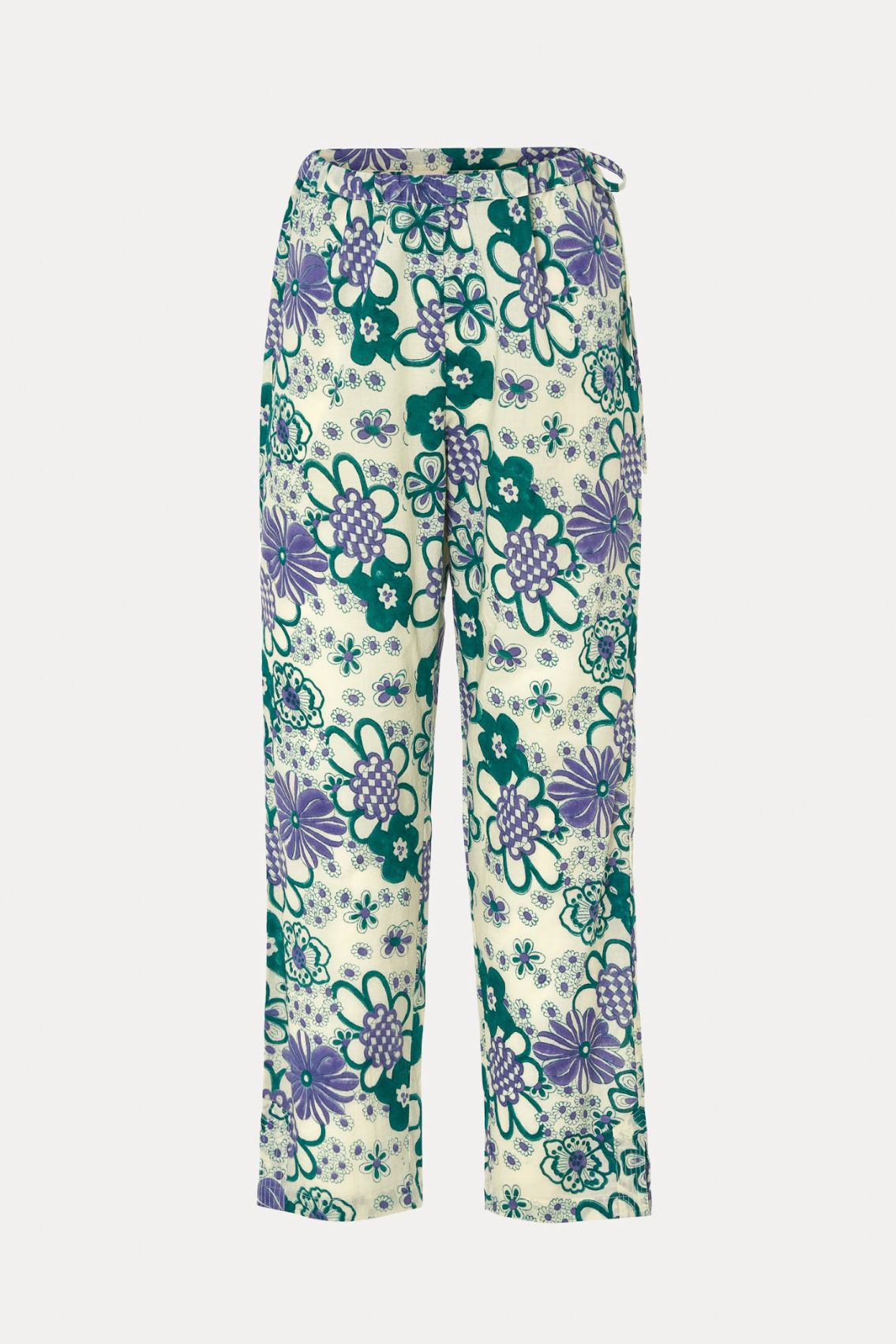 Federica Pants Flowers