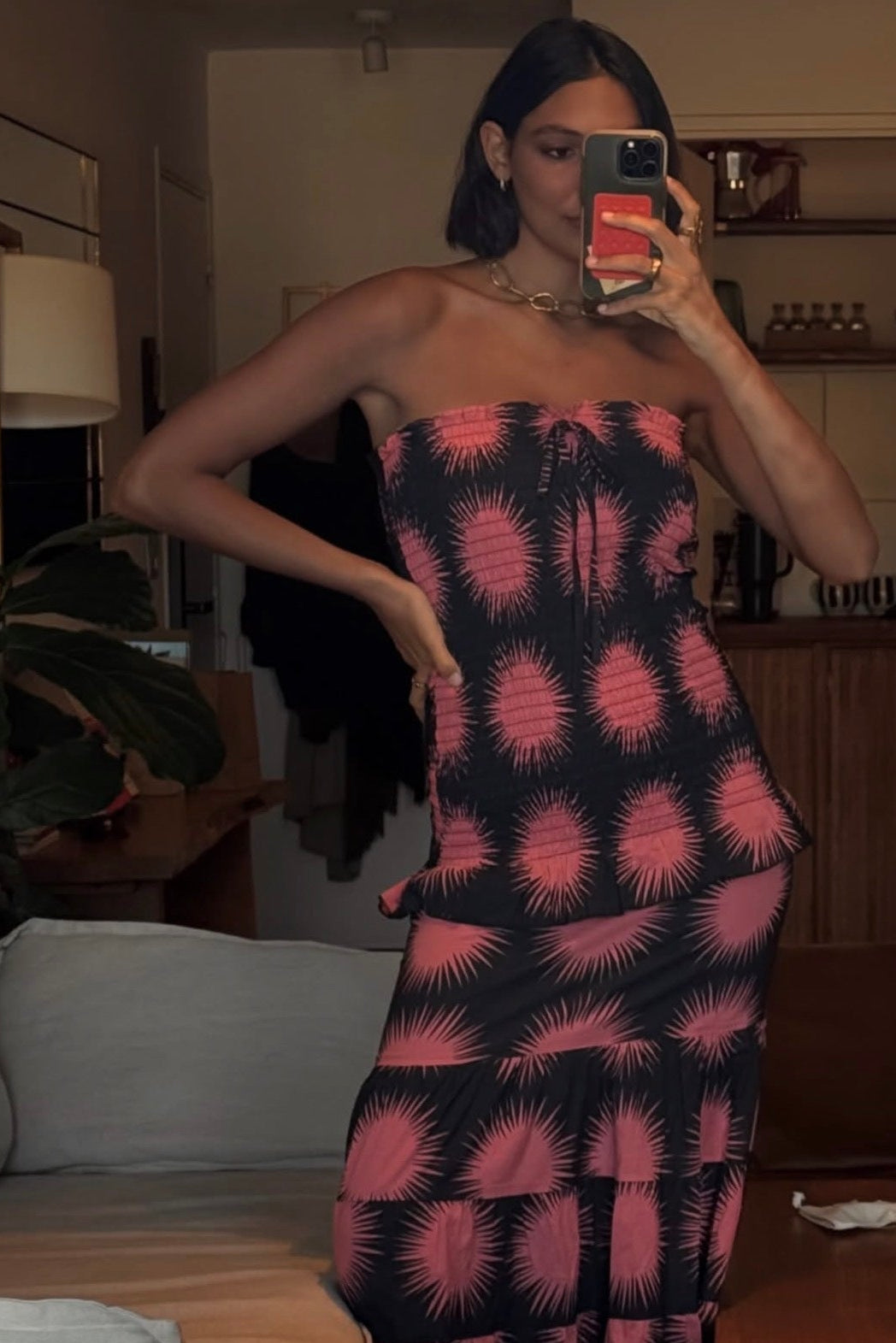 Clotilde Strapless Dress