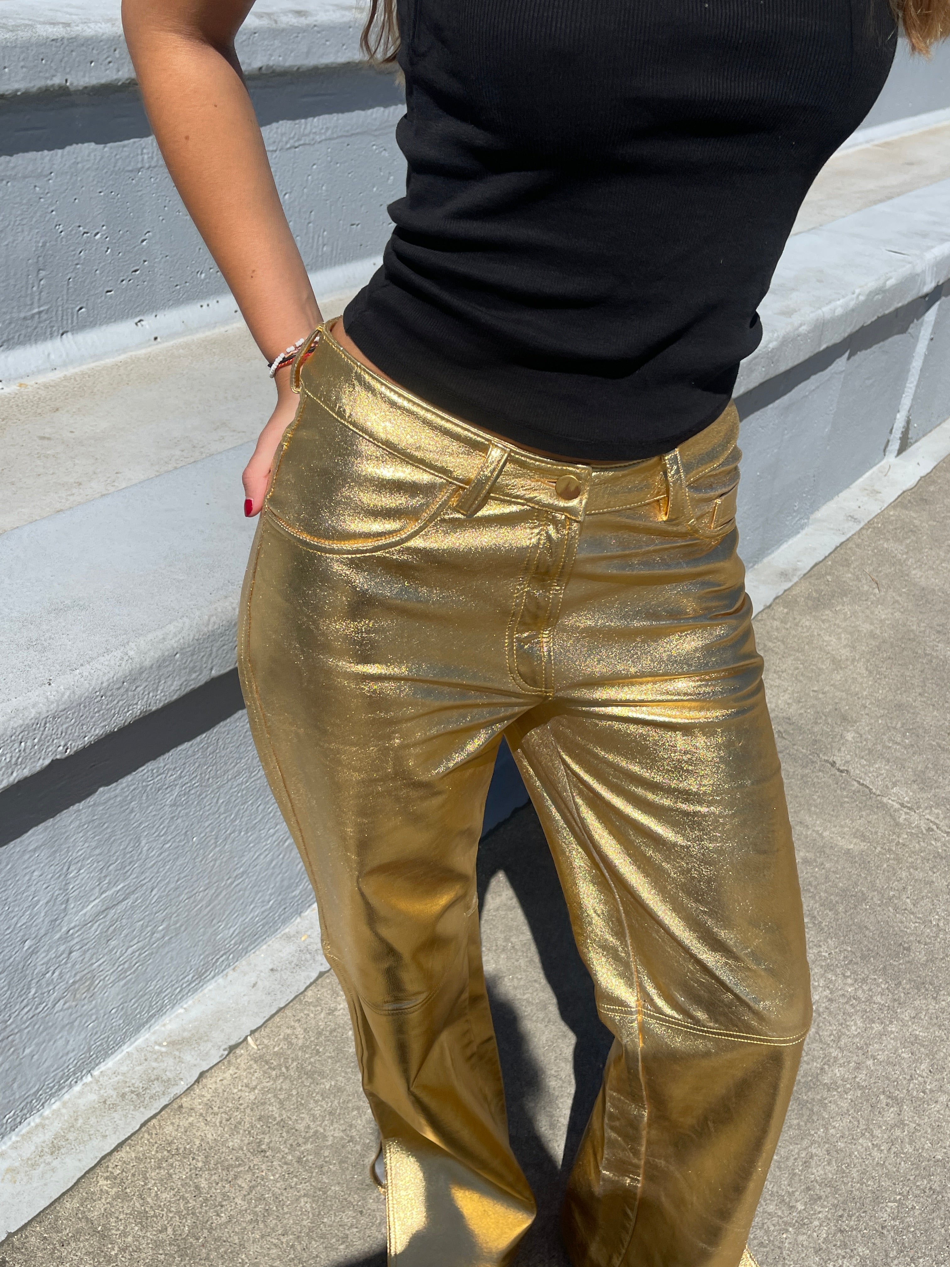 GIGI LEATHER PANTS