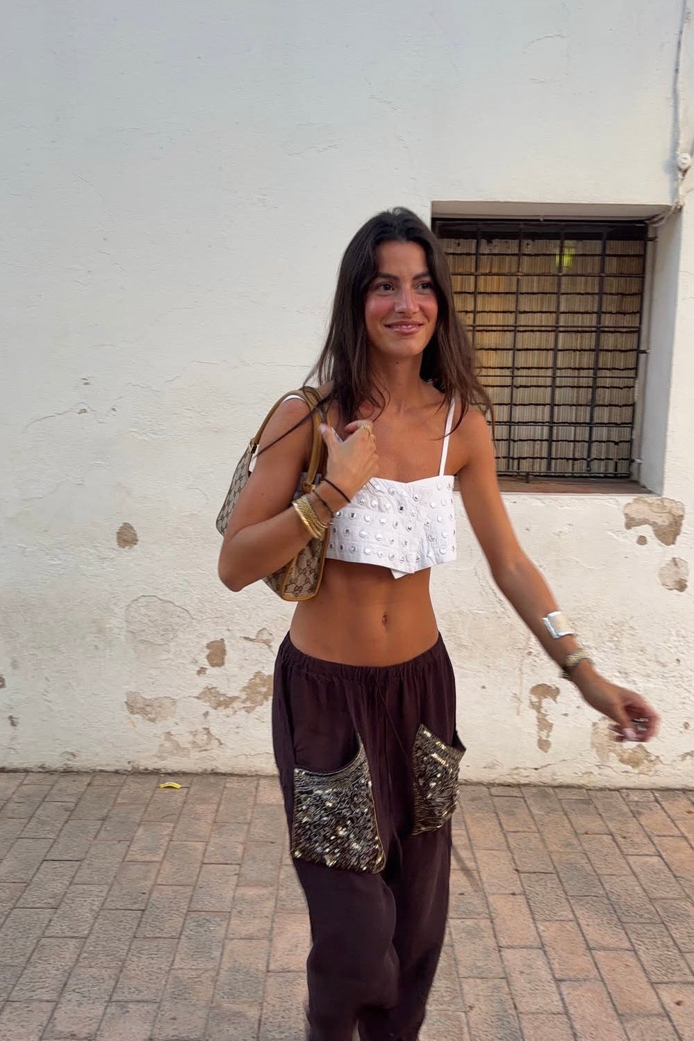 Indira White Top