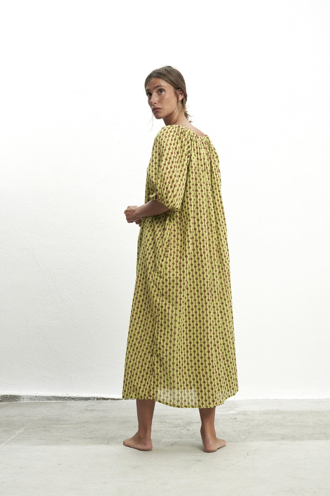 Isa Green Dress