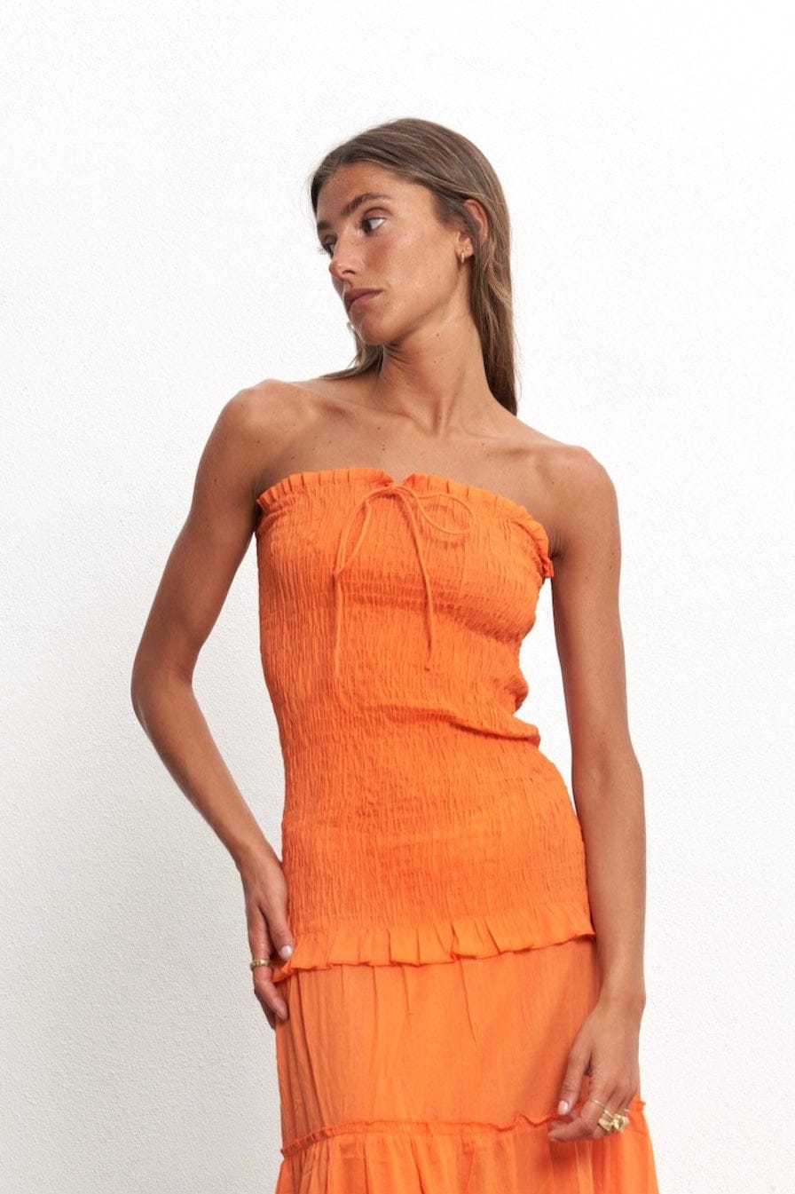 Roma Orange Dress
