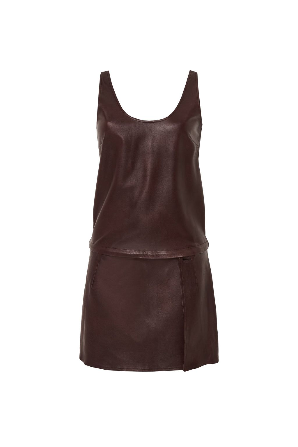 Indira Leather Dress