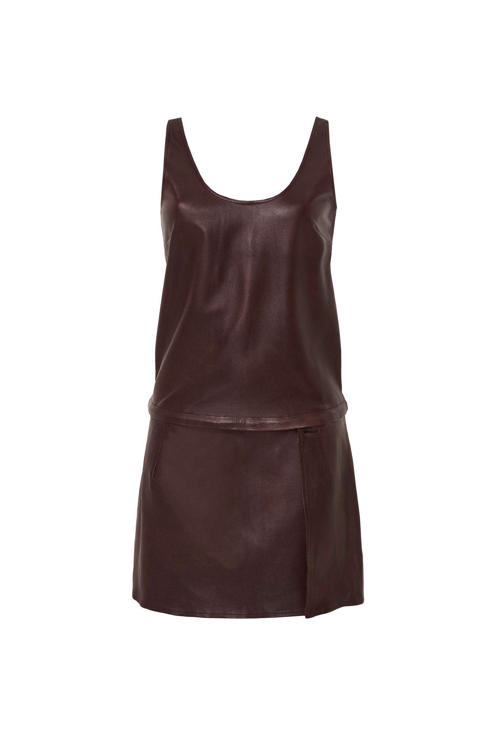 Indira Leather Dress