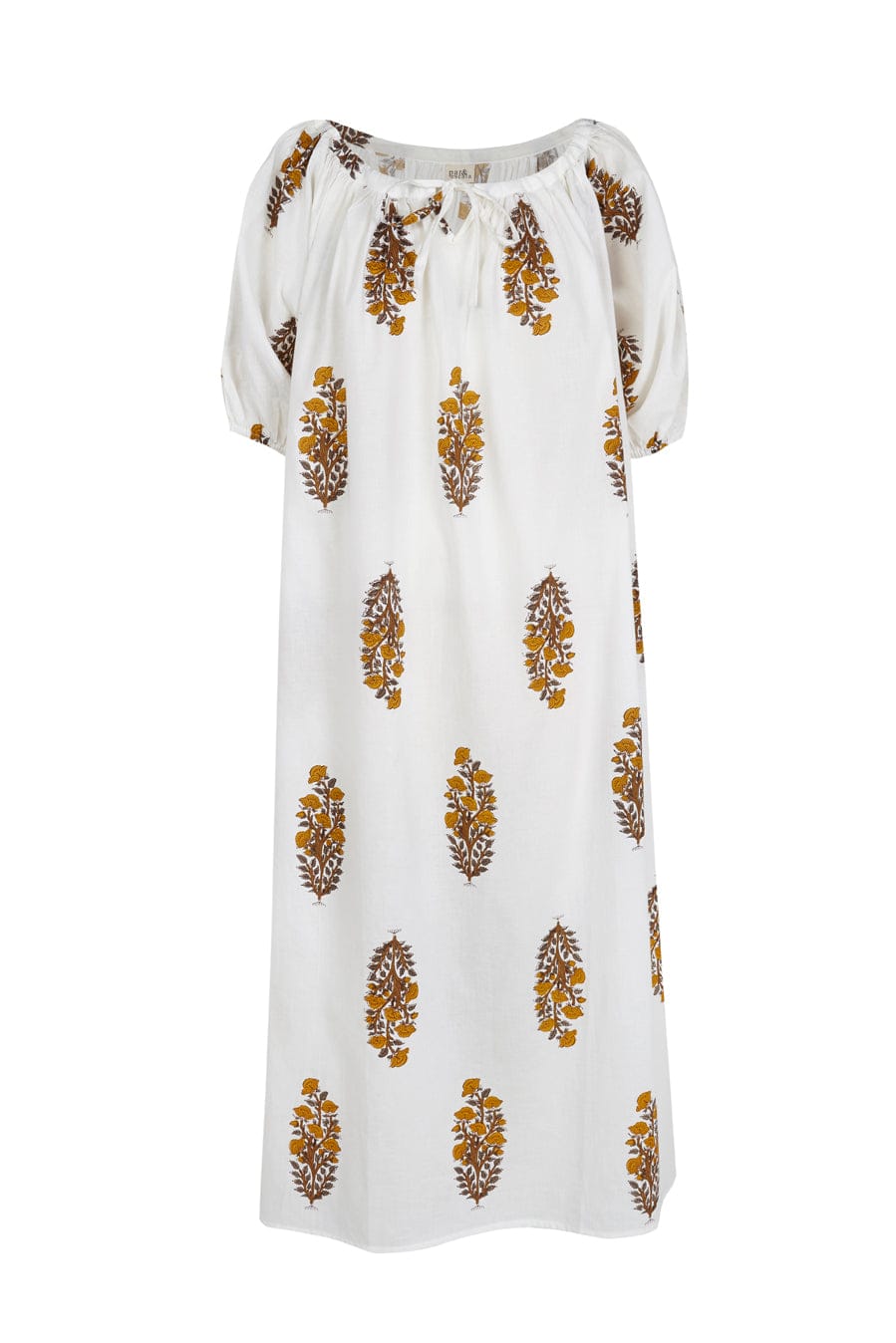 Justina Mustard Dress