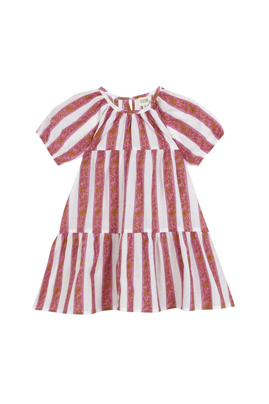 Elena Pink Kids Dress