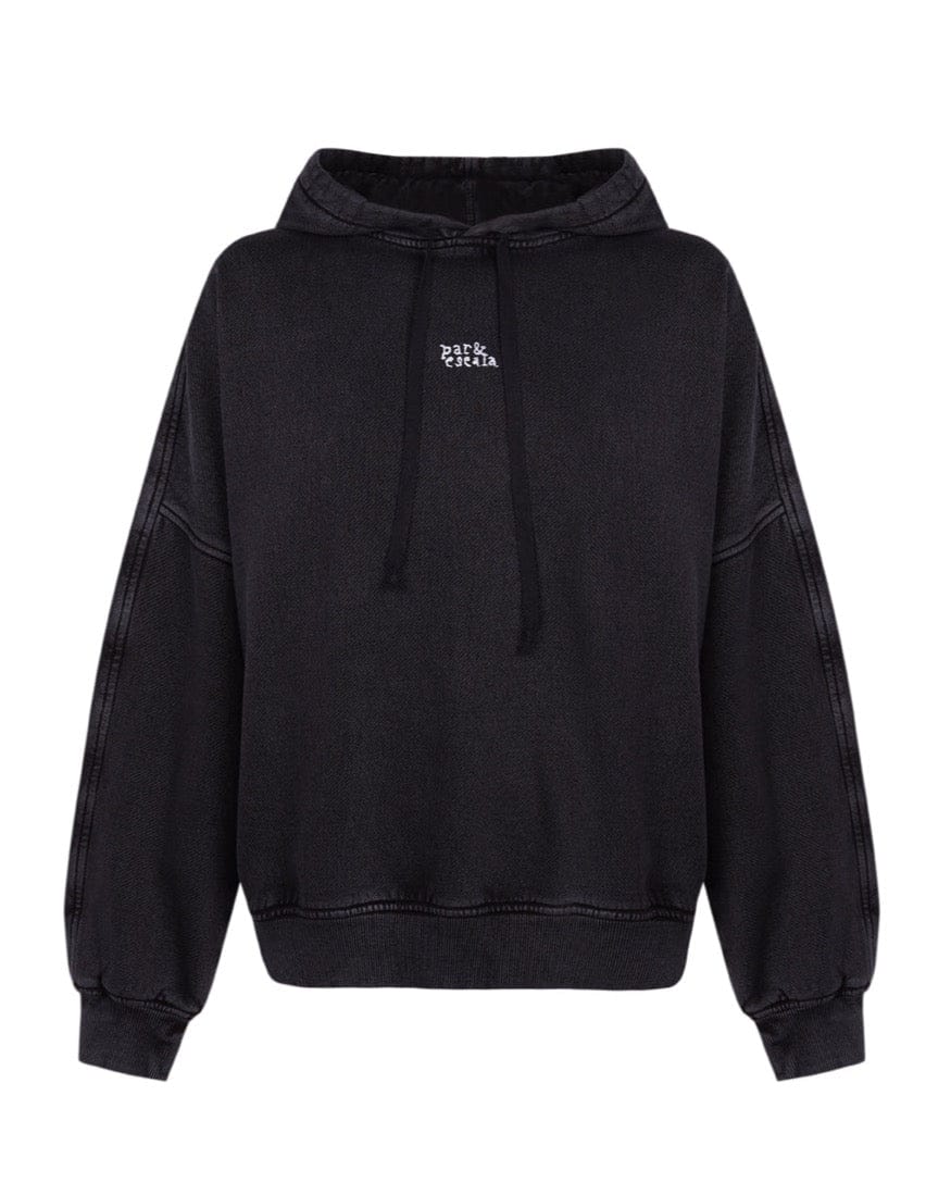 Par y escala Dark Grey Hoodie